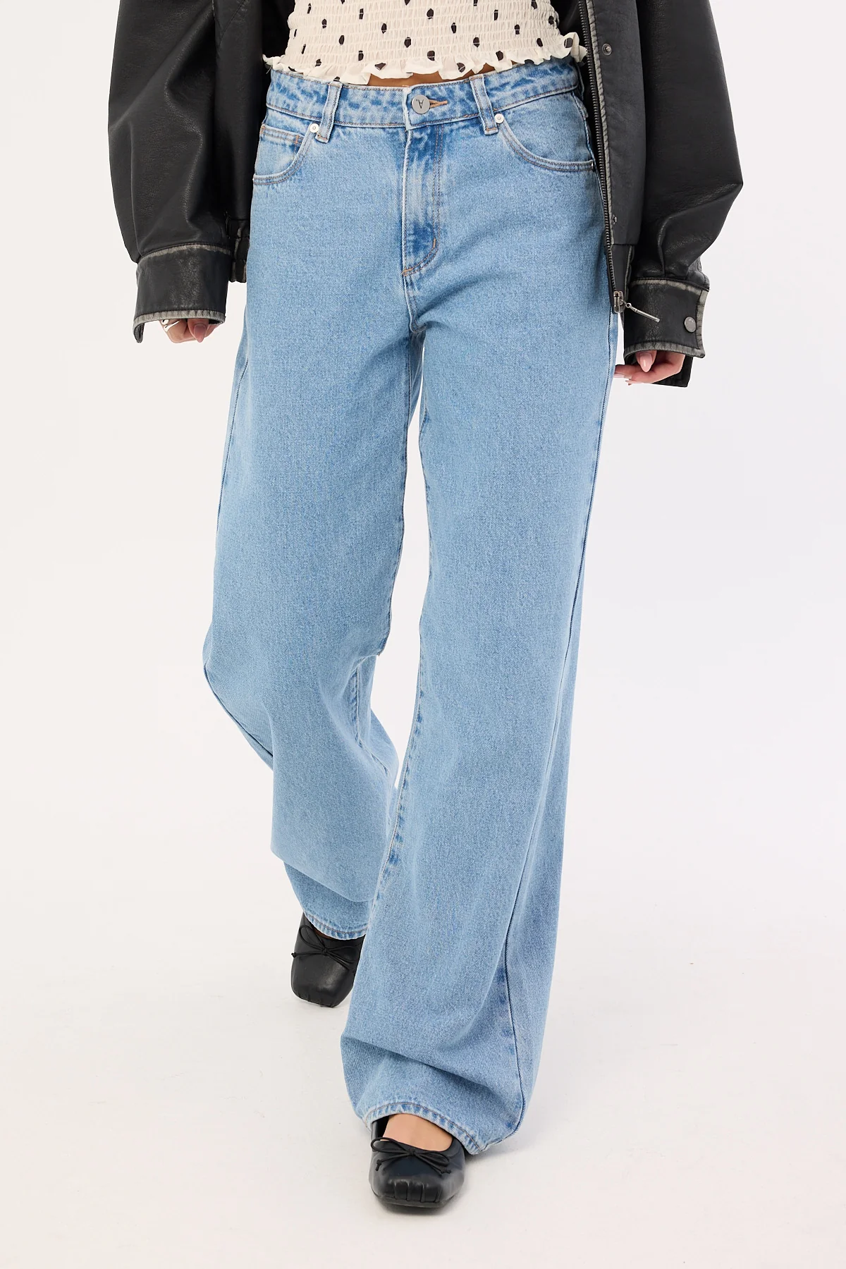 Abrand 95 Mid Rise Baggy Jean Gigi Blue - Image 5