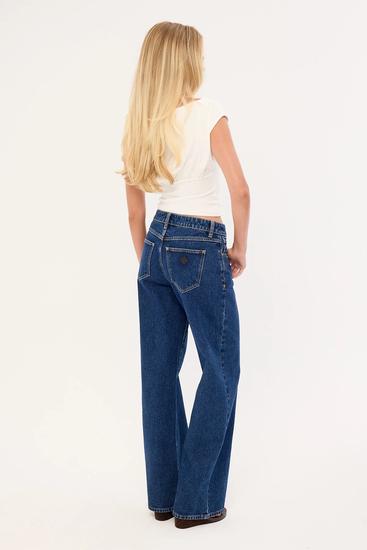 Abrand 95 Mid Baggy Jean Tara RCY Indigo - Image 8