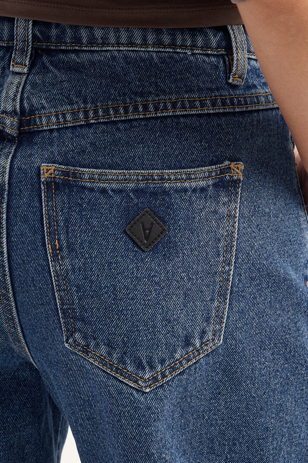 Abrand 95 Mid Rise Baggy Jean Bella Mid Blue - Image 8