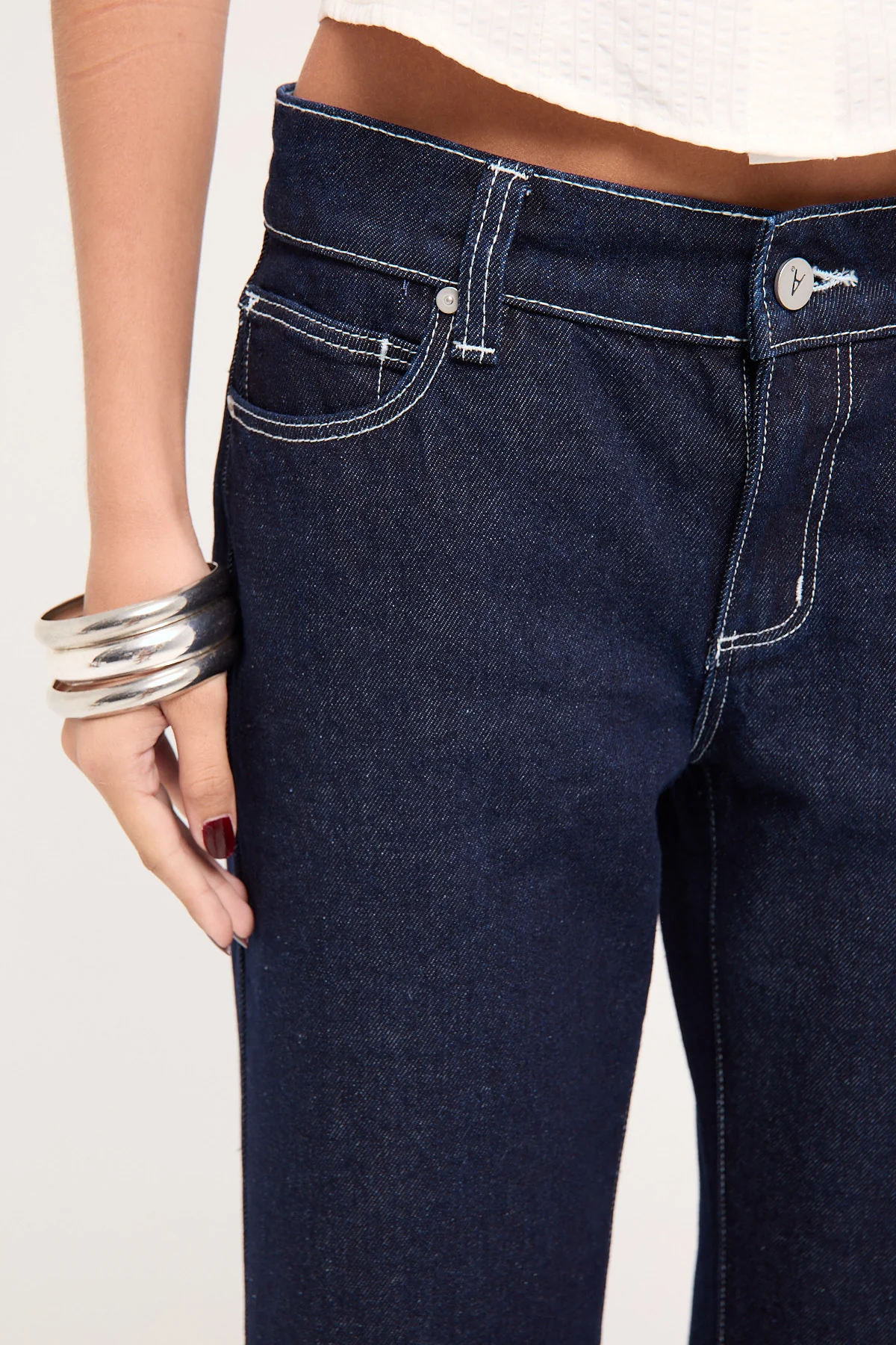 Abrand 99 Low Baggy Flare Nicky Indigo - Image 9