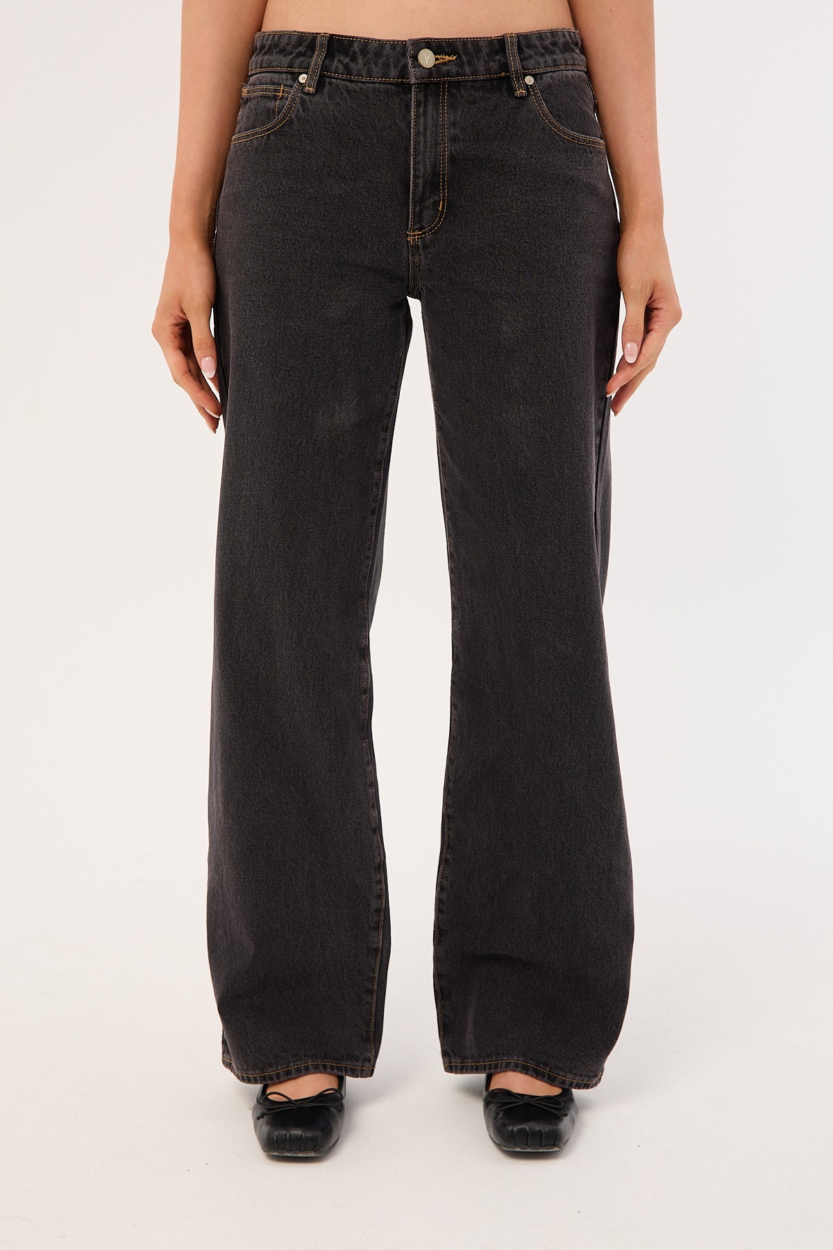 Abrand 99 Low Rise Baggy Jean Cara Black Organic - Image 10