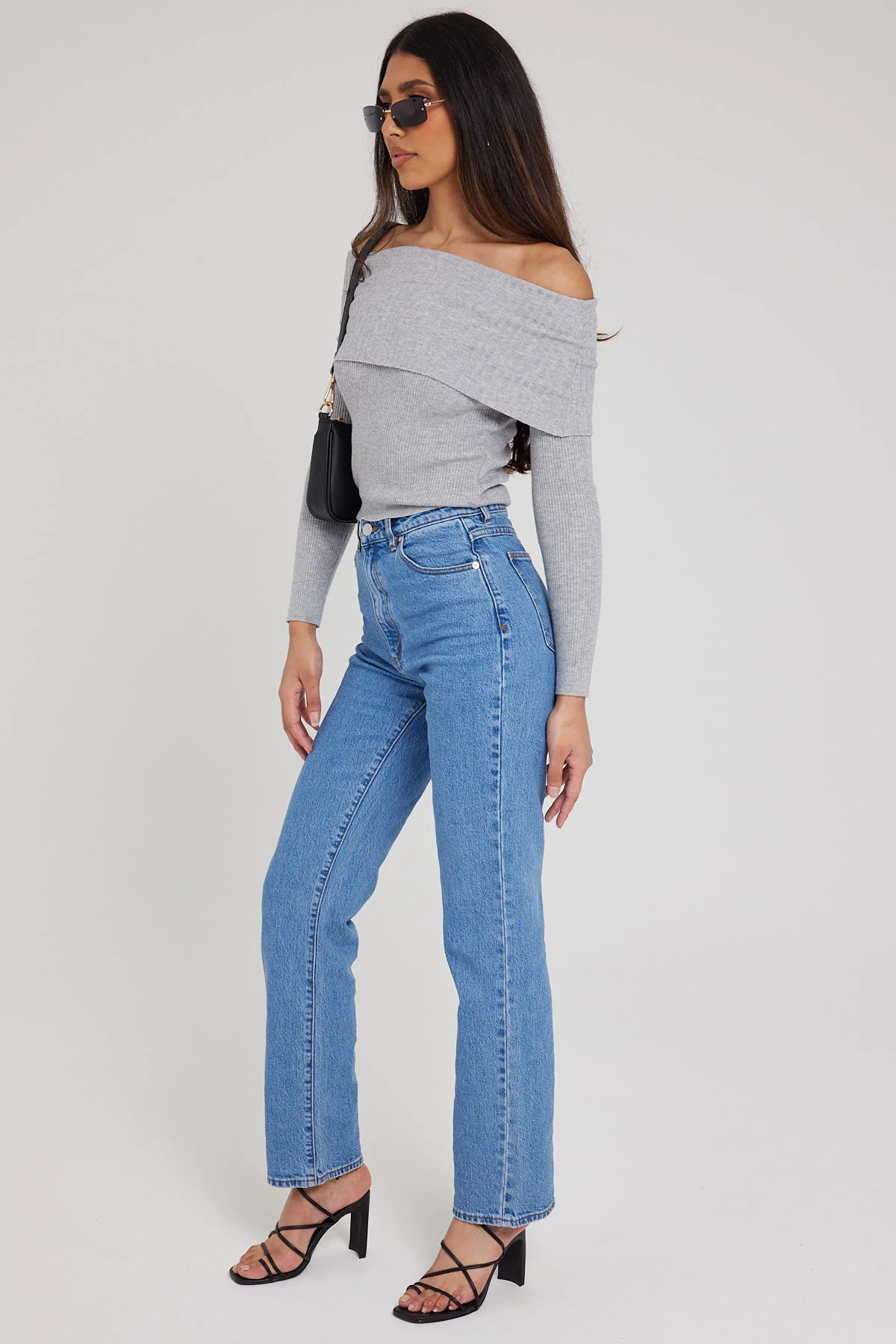 Abrand 94 High Waisted Straight Jean Parker Organic Blue - Image 2