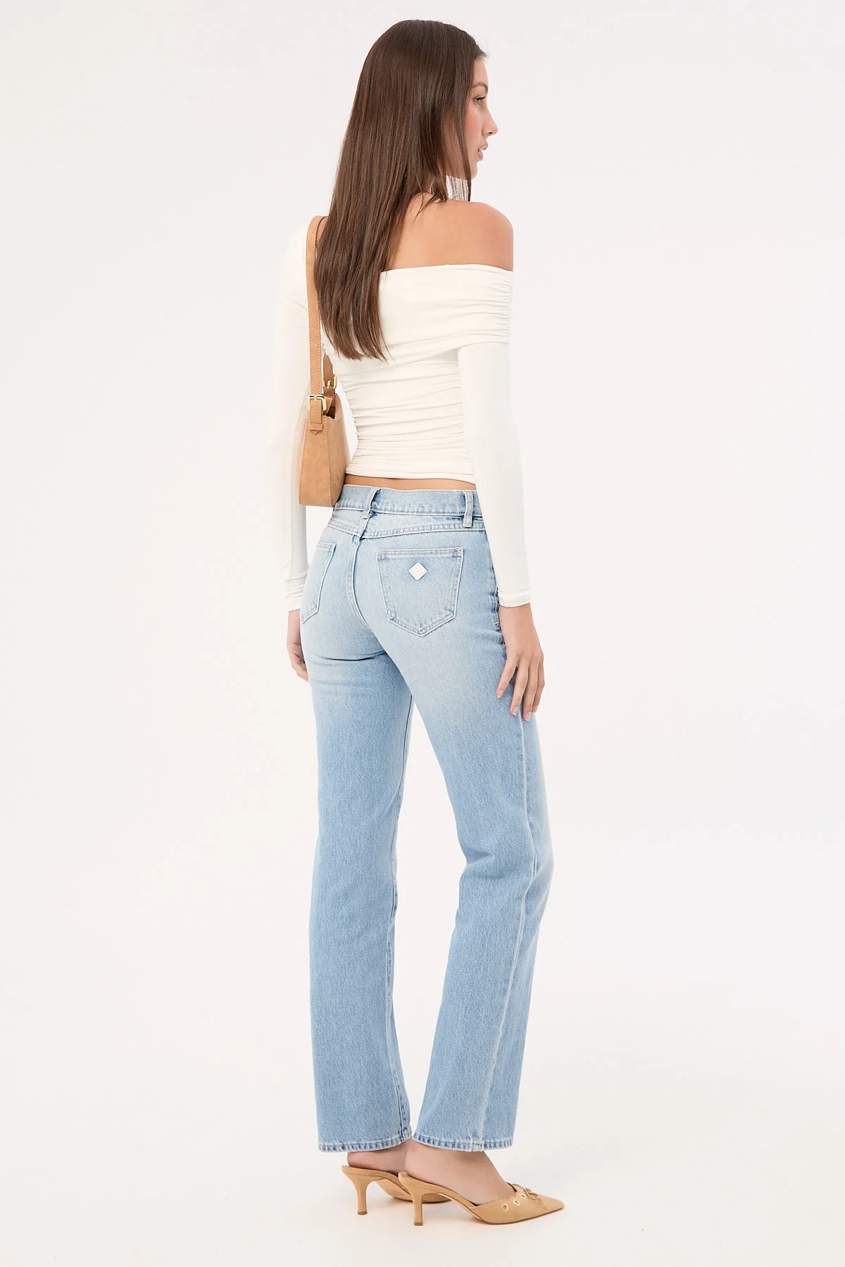 Abrand A 99 Low Straight Jean Gia Organic Blue - Image 6