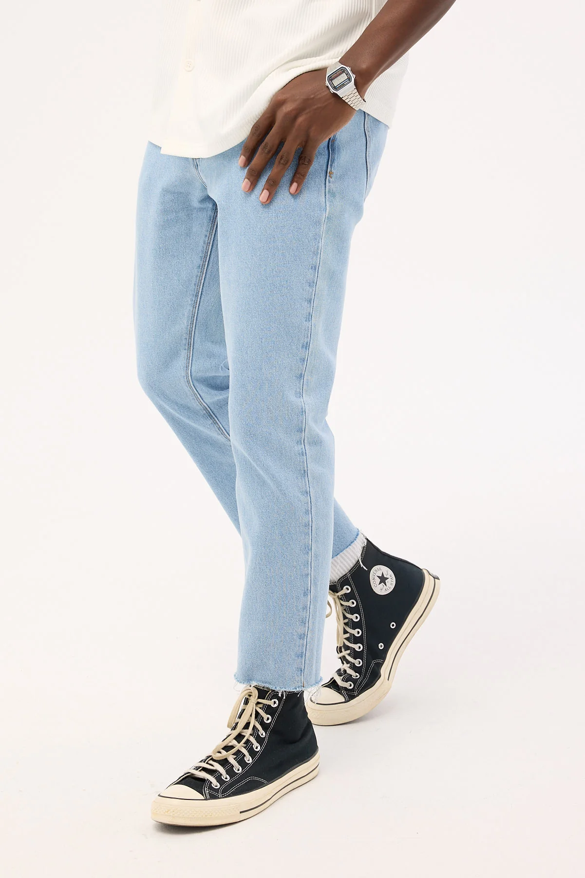 Abrand A Chopped Straight Jean Walkman Blue - Image 4