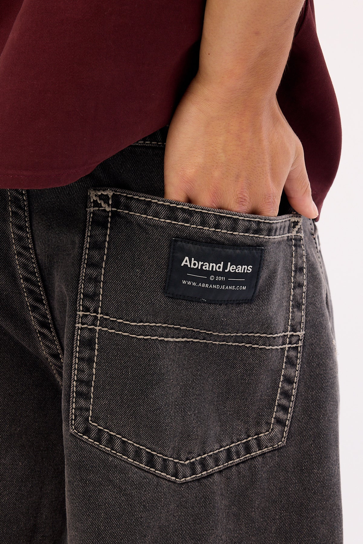 Abrand A6 Big Stitch Short Frank Frank - Image 5