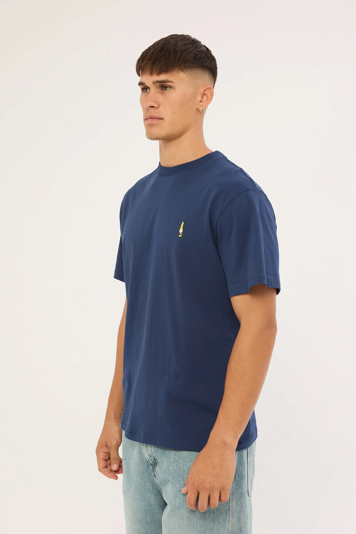 American Needle Corona Embroidery Tee Navy - Image 4