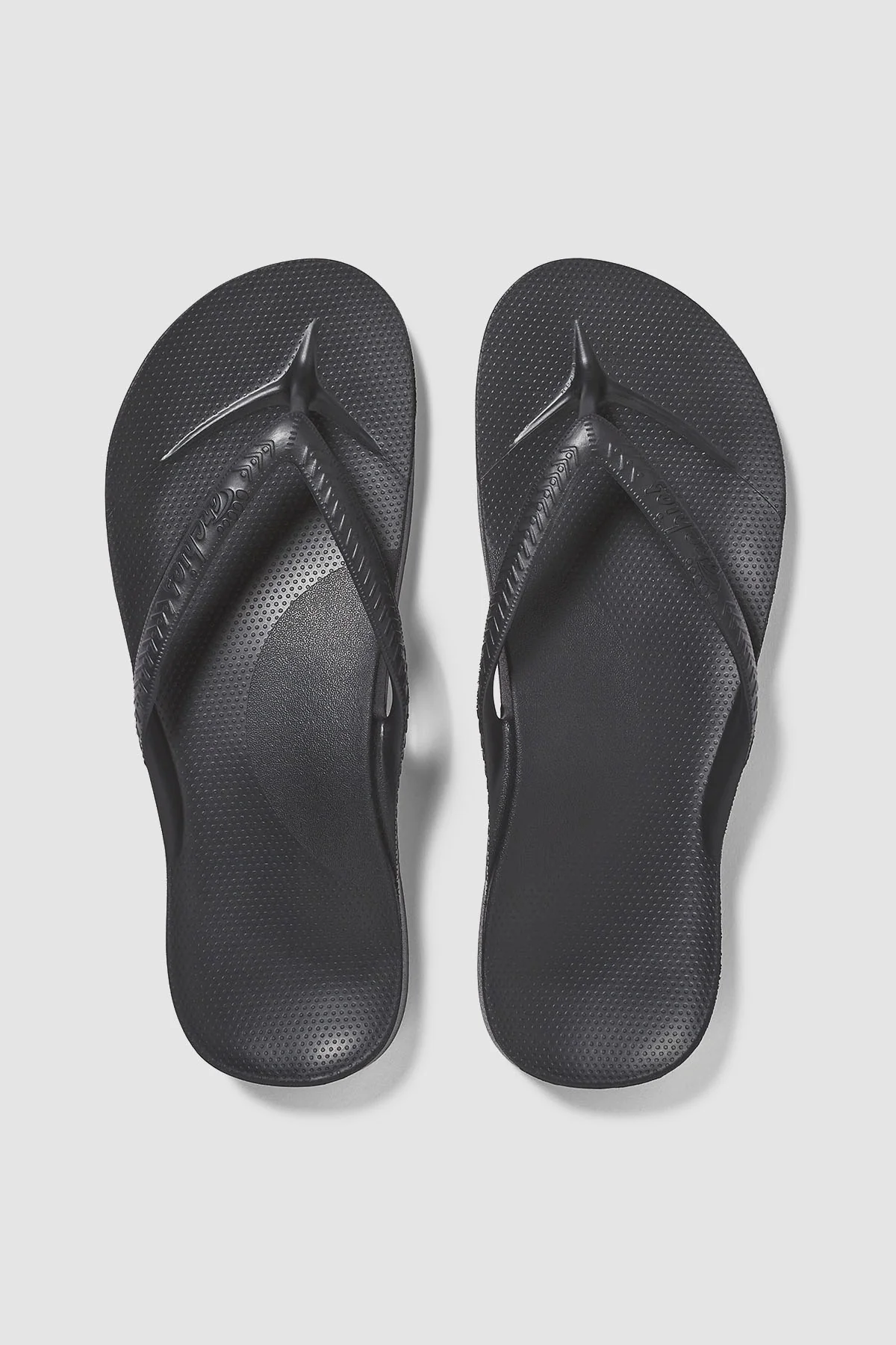 Archies Footwear Arch Support Thong Black - Image 3