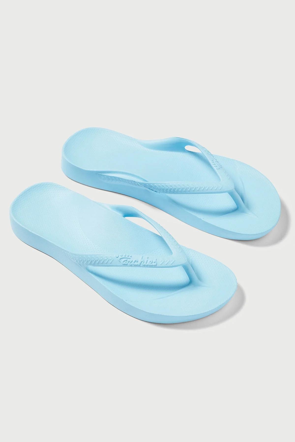 Archies Footwear Arch Support Thong Sky Blue - Image 5