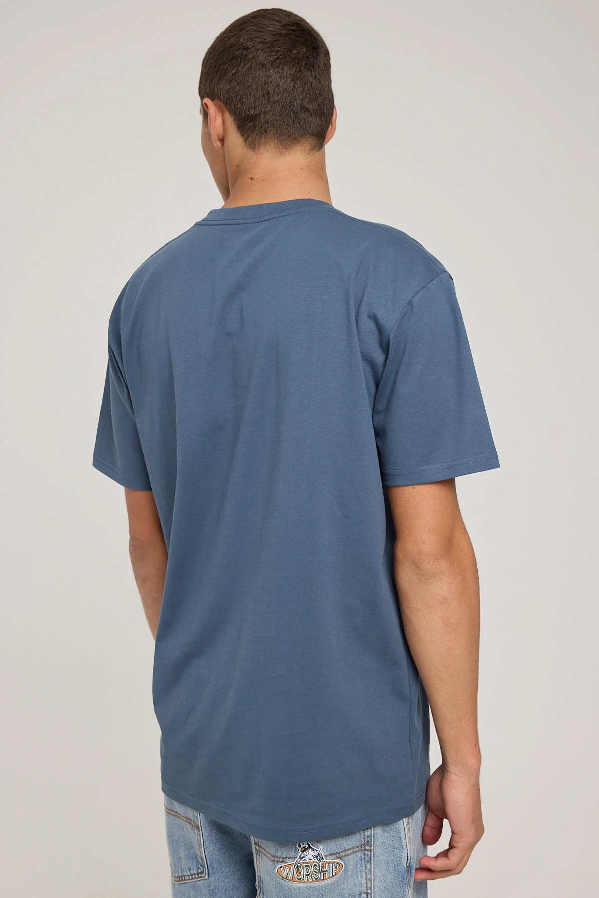 AS Colour Classic Tee Petrol Blue - Image 5