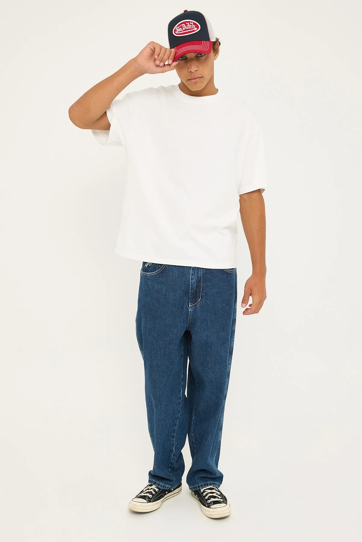 As Colour Heavy Faded Minus Tee Faded White - Image 3