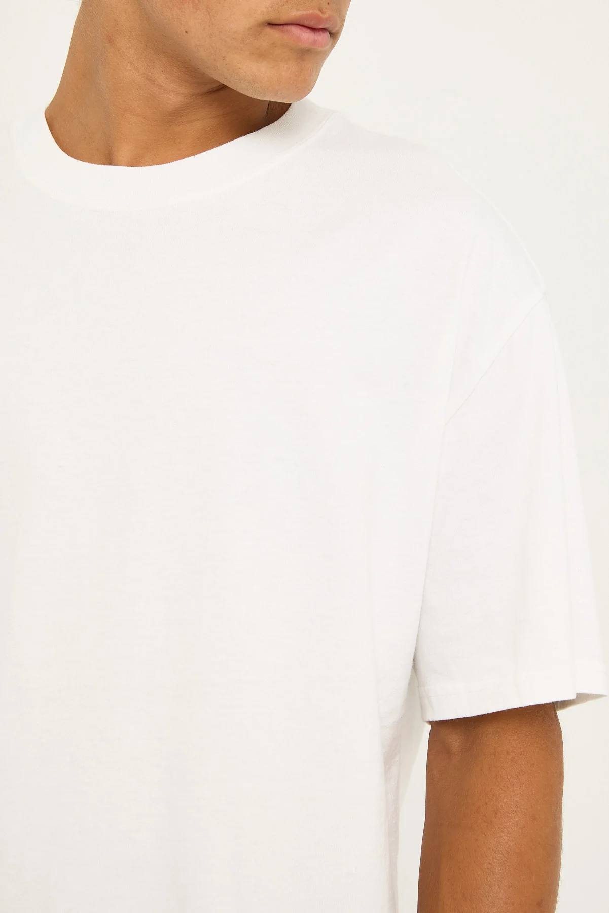 As Colour Heavy Faded Minus Tee Faded White - Image 5
