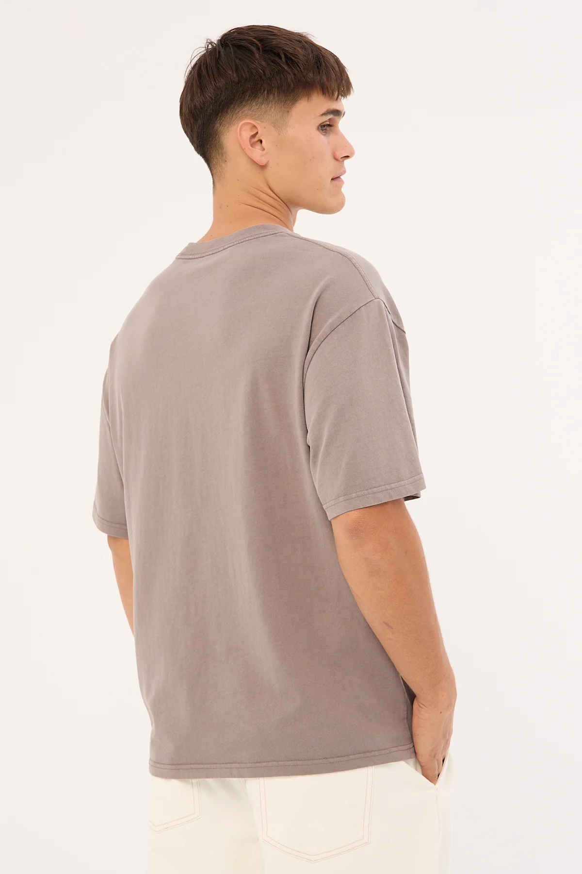 As Colour Heavy Weight Organic Tee Faded Grey - Image 4
