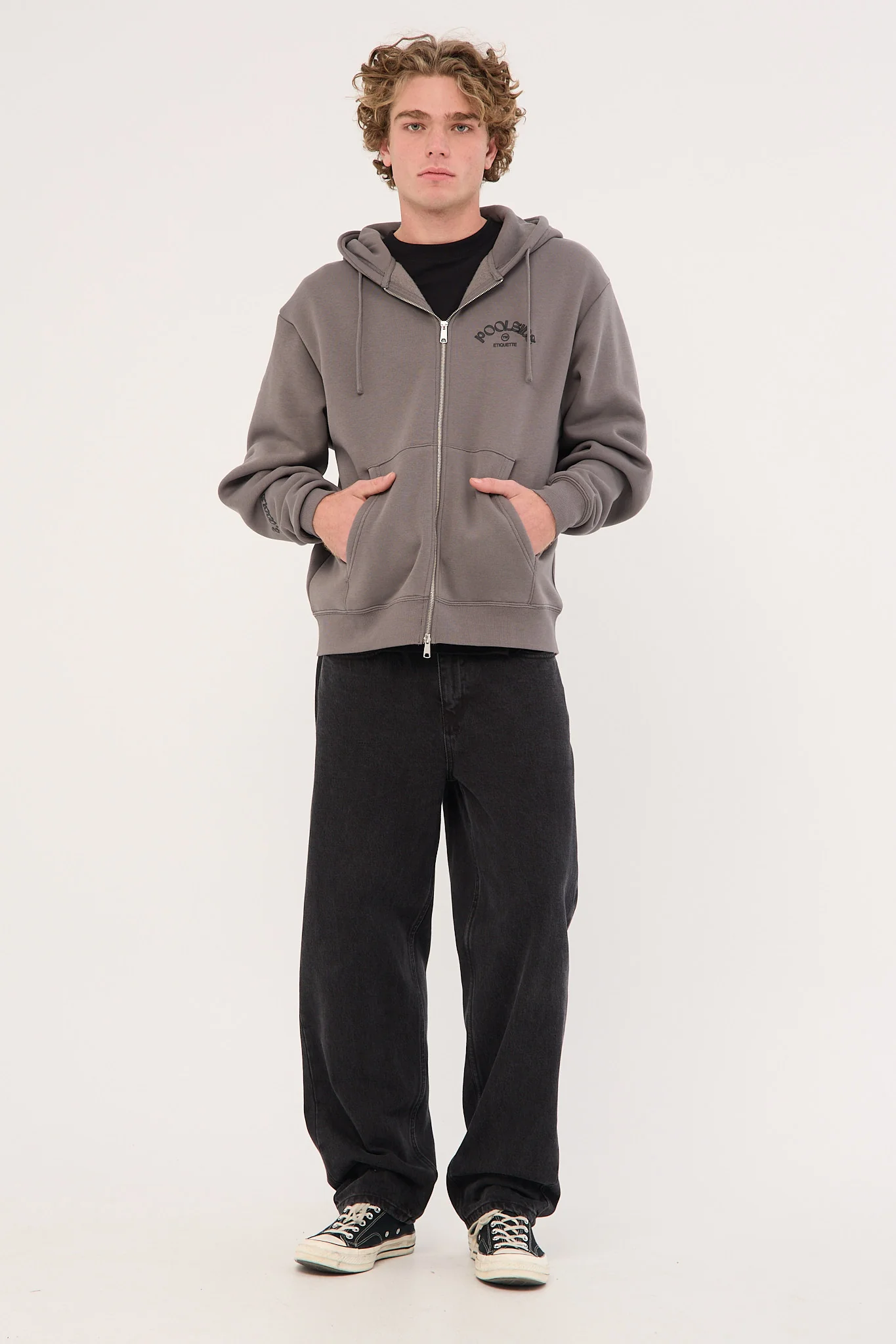 Barney Cools Better Zip Hood Ash grey - Image 3