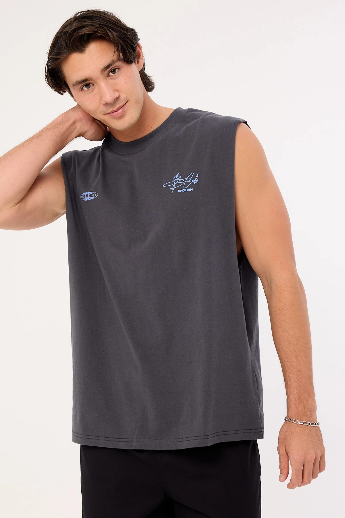 Barney Cools Euphoria Muscle Washed Black - Image 3