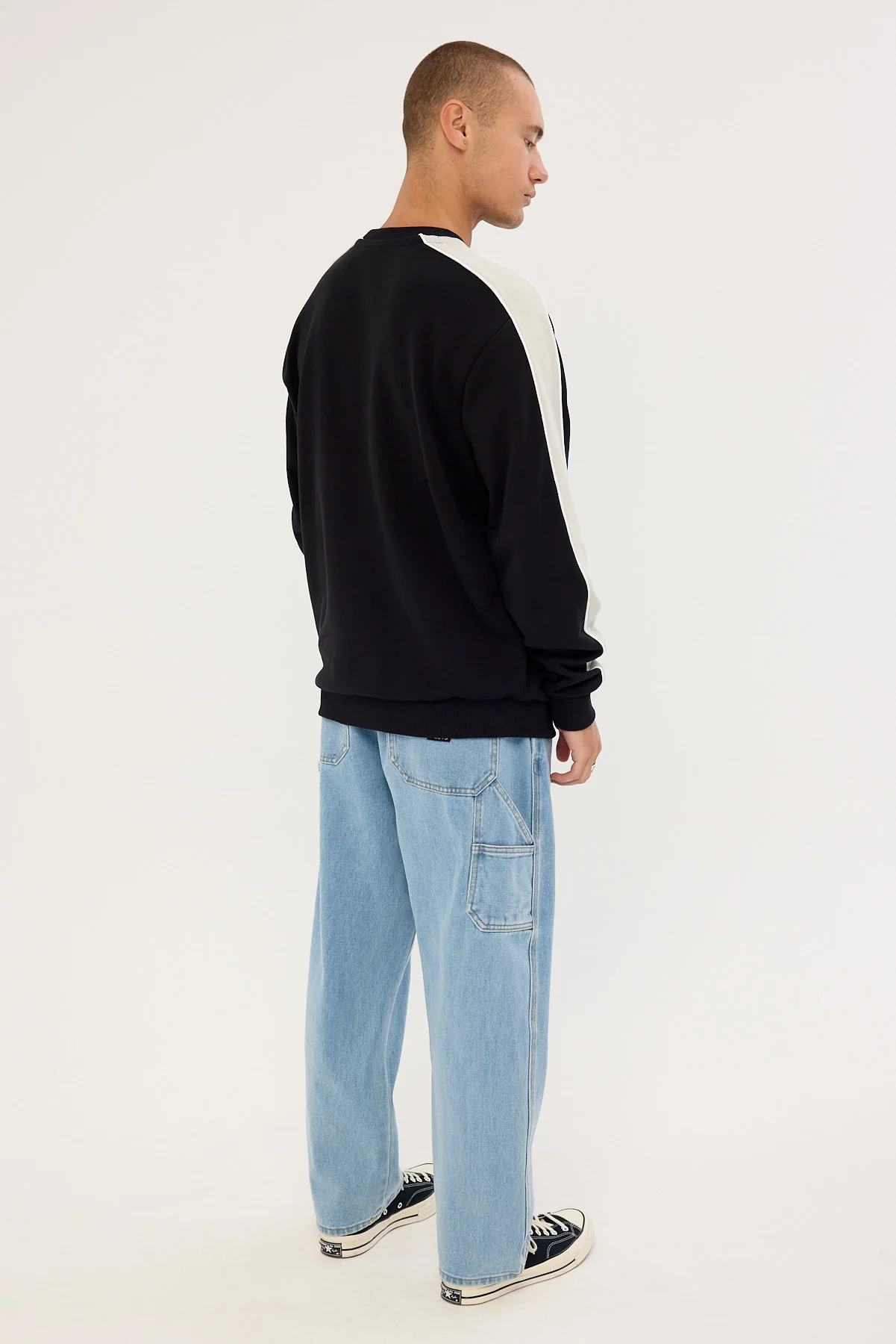Billabong Smoko Baggy Denim Jean Stone Blue - Image 6