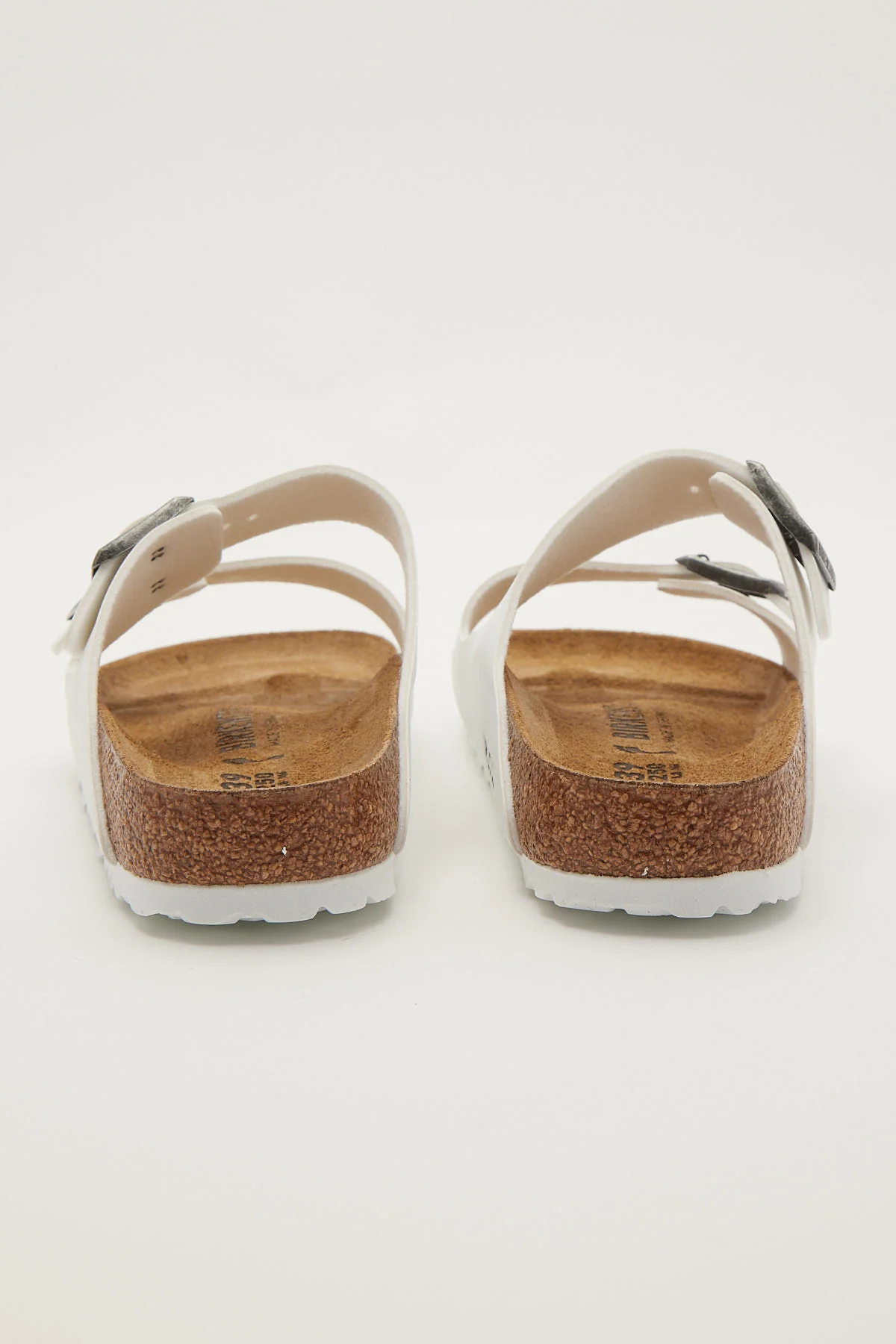 Birkenstock Arizona Birko Flor Narrow White - Image 2