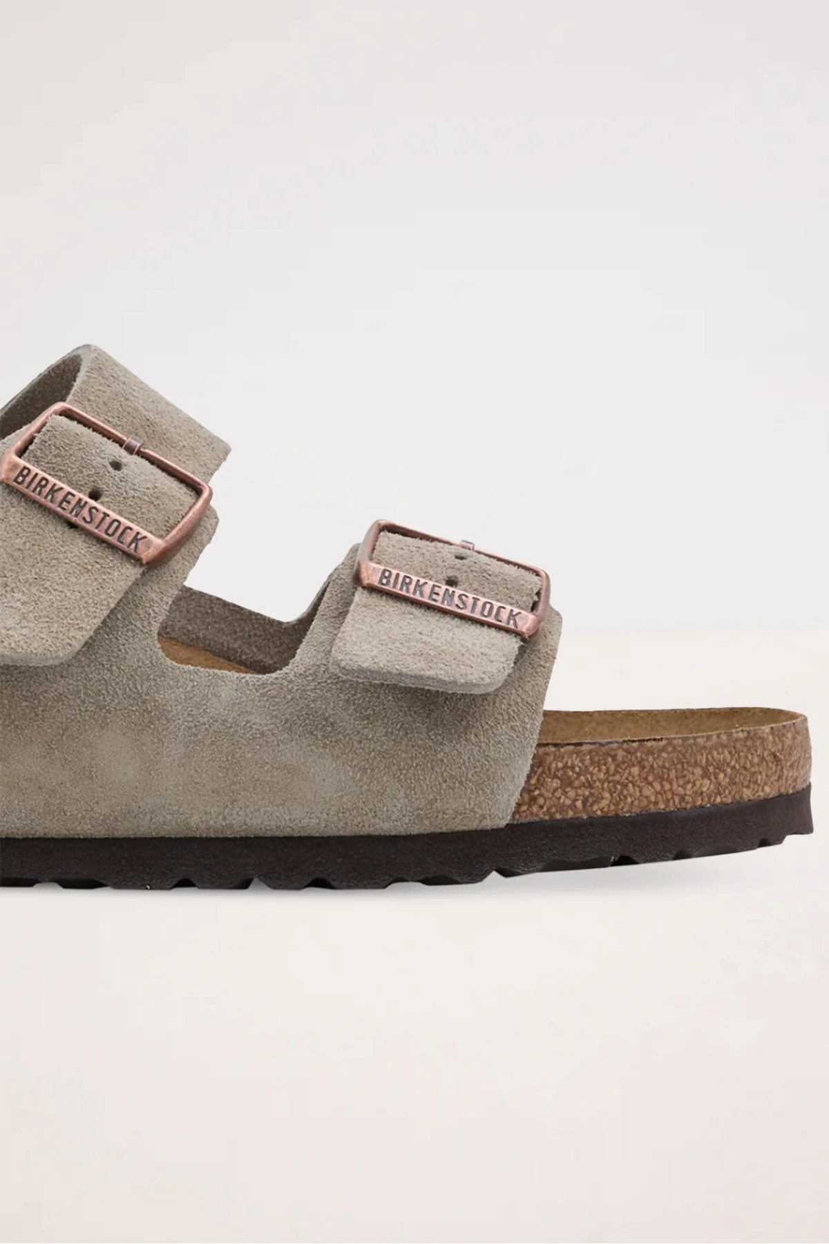 Birkenstock Arizona SFB Suede Leather Regular Taupe - Image 4