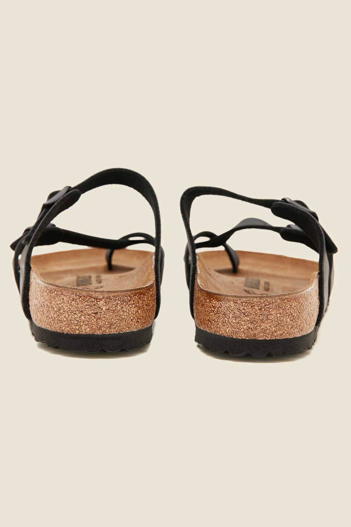 Birkenstock Womens Mayari Birko-Flor Regular Black - Image 5