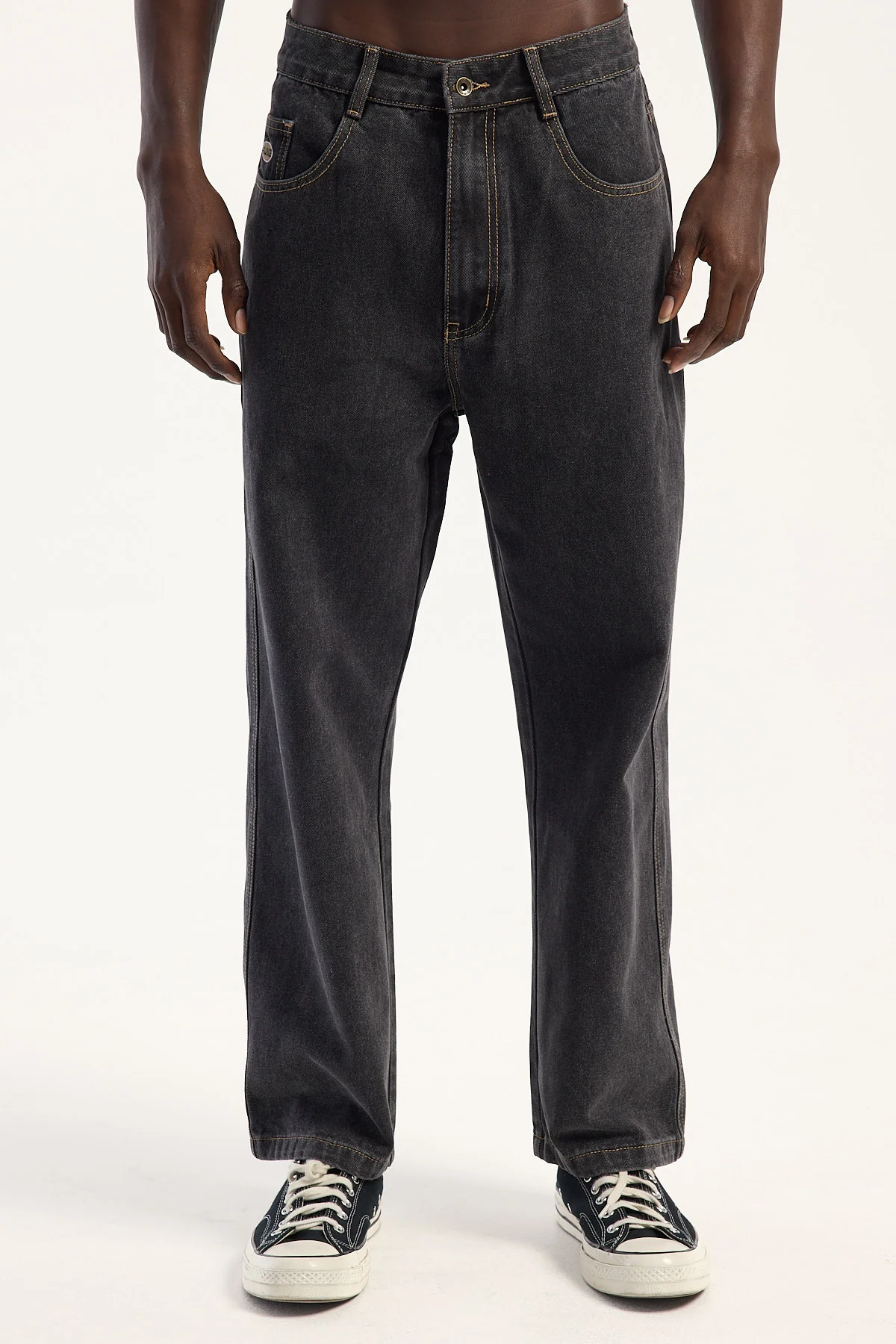 Xlarge Bull Denim 91 Baggy Jean Washed Black - Image 8