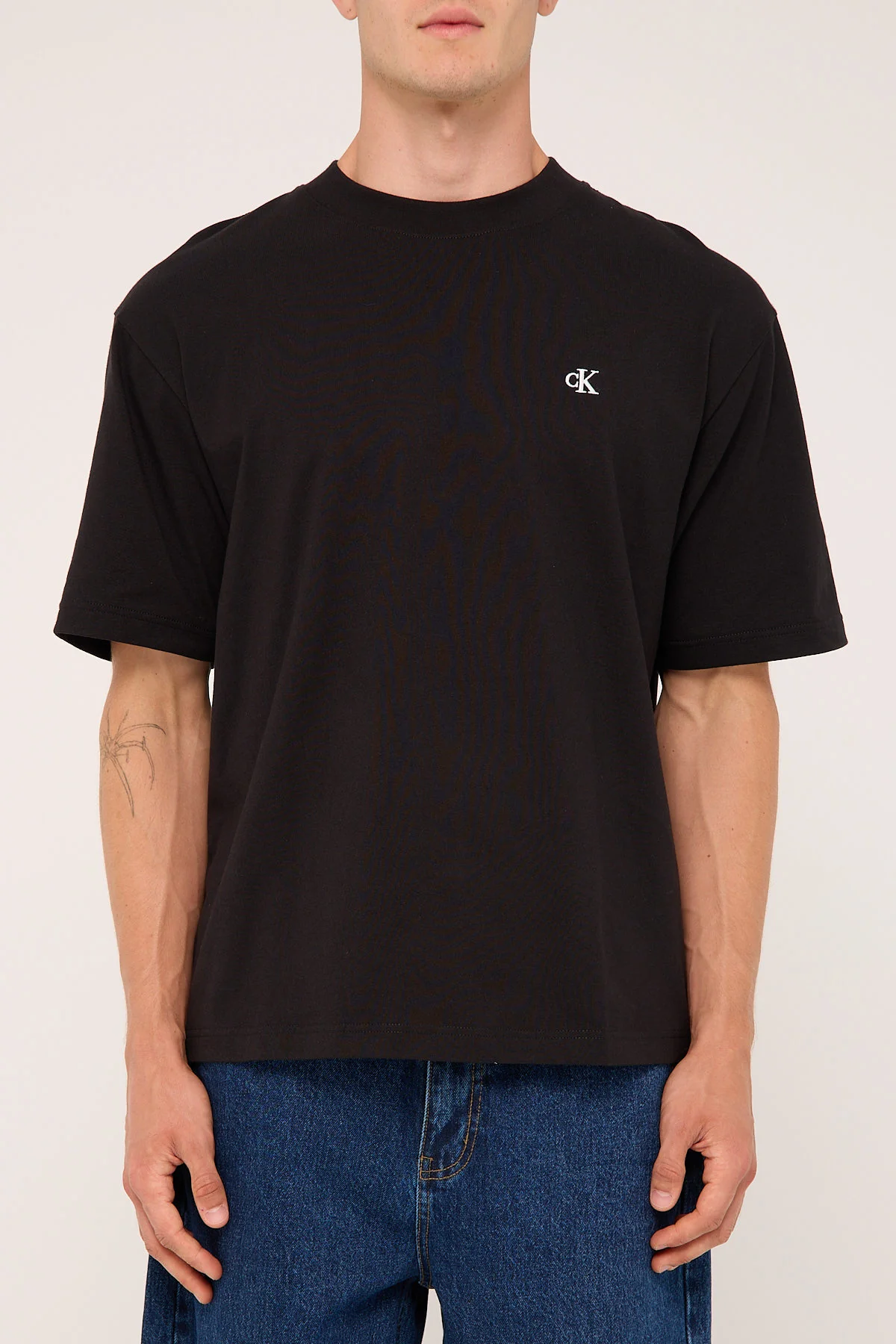 Calvin Klein Heavy Relaxed Tee Ck Black - Image 6