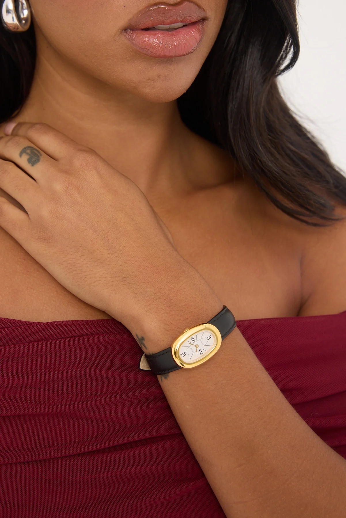 Cendre Bridgette Watch Gold.White - Image 6
