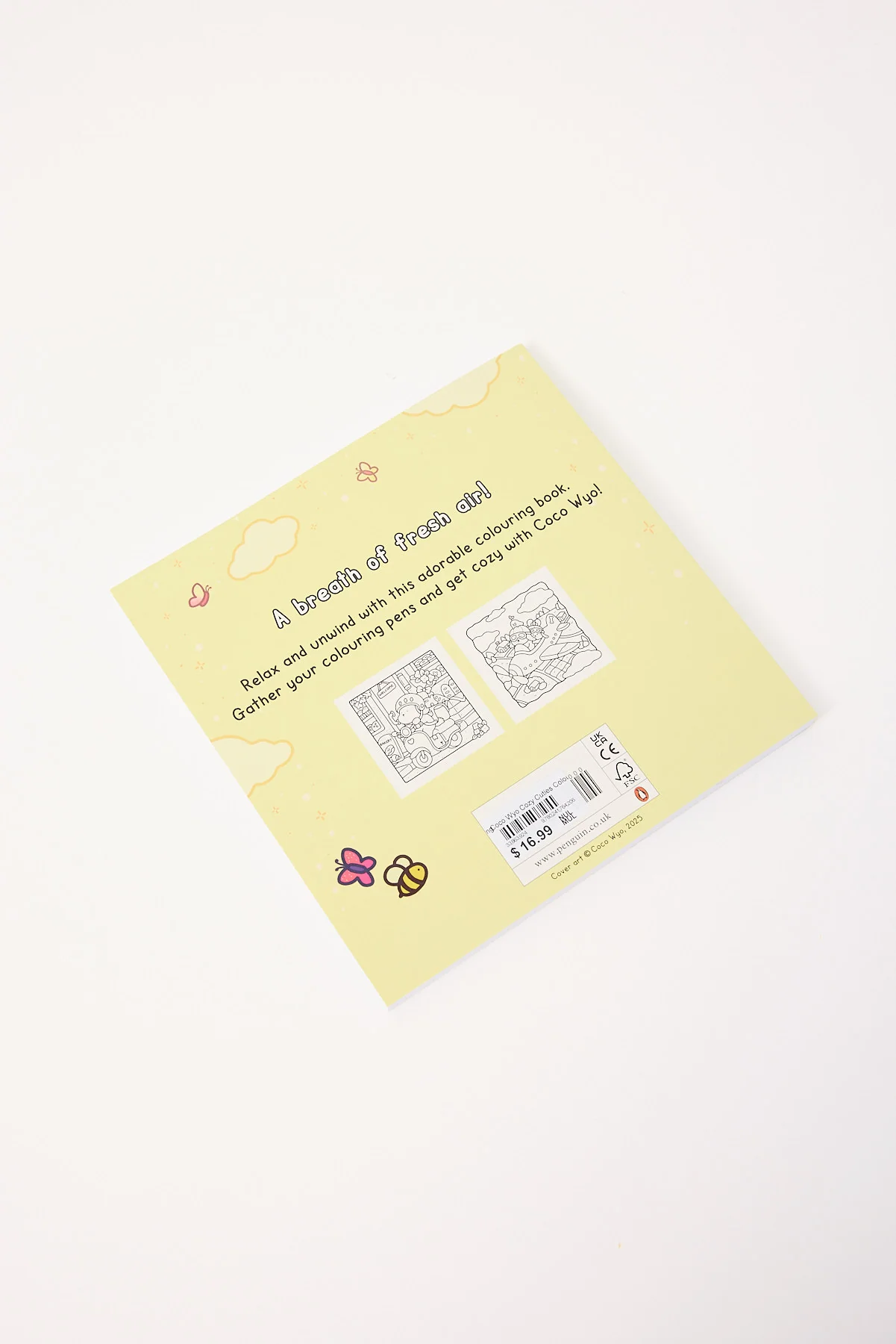 Coco Wyo Cozy Cuties Colouring Book Multi - Image 3