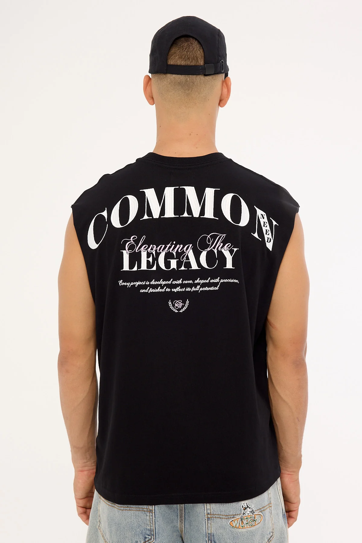 Common Need Arch Muscle Tank Black - Image 6