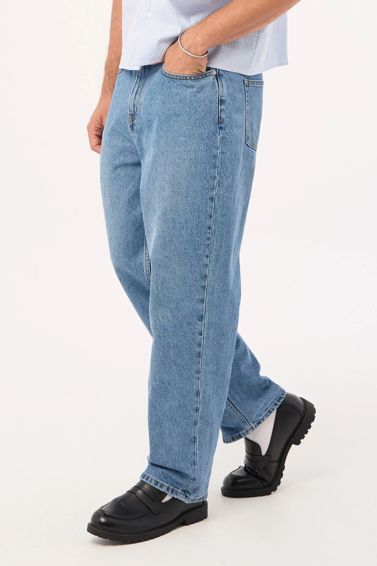 Common Need Concord Baggy Jean Belmont Blue - Image 5
