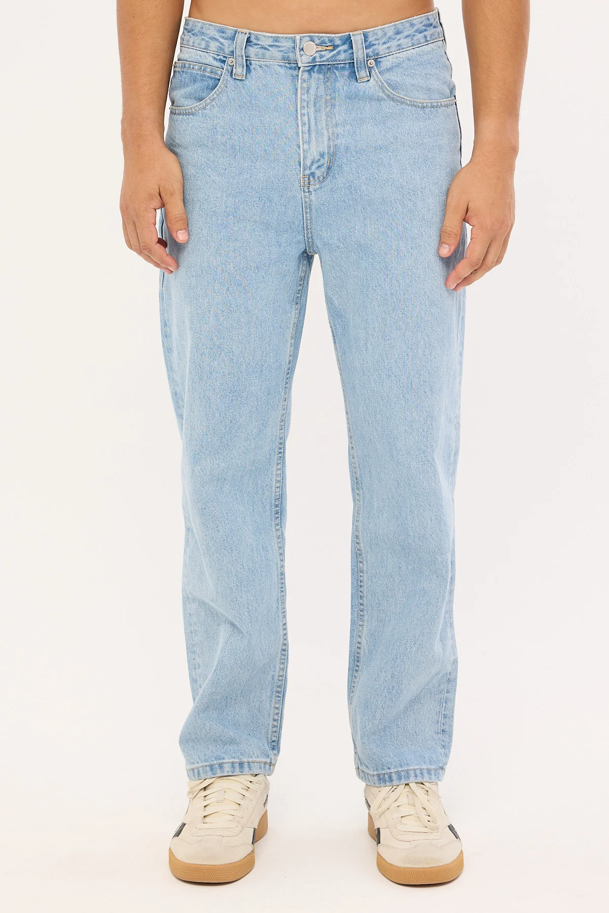 Common Need Direct Straight Jean Fog Blue Denim - Image 7