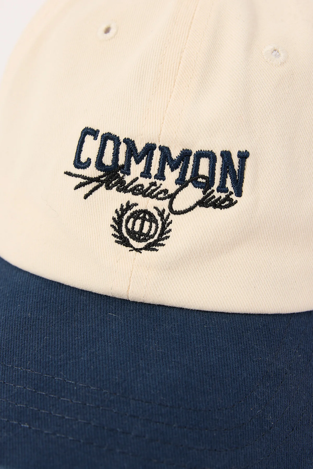 Common Need Dynamic Dad Cap Ecru/Navy - Image 3