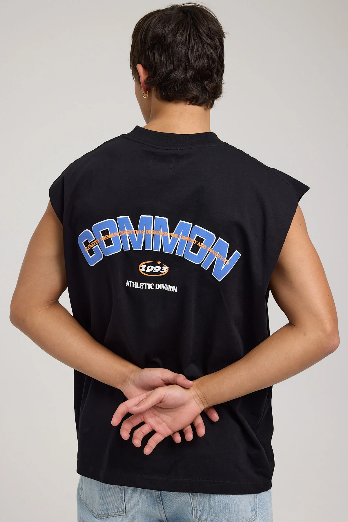 Common Need Elevate Muscle Tank Black - Image 4
