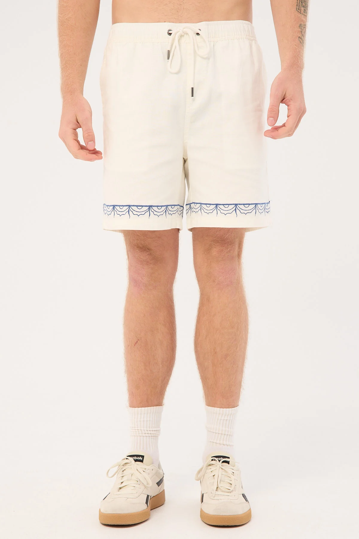 Common Need Gnocchi Elastic Waist Short White - Image 9