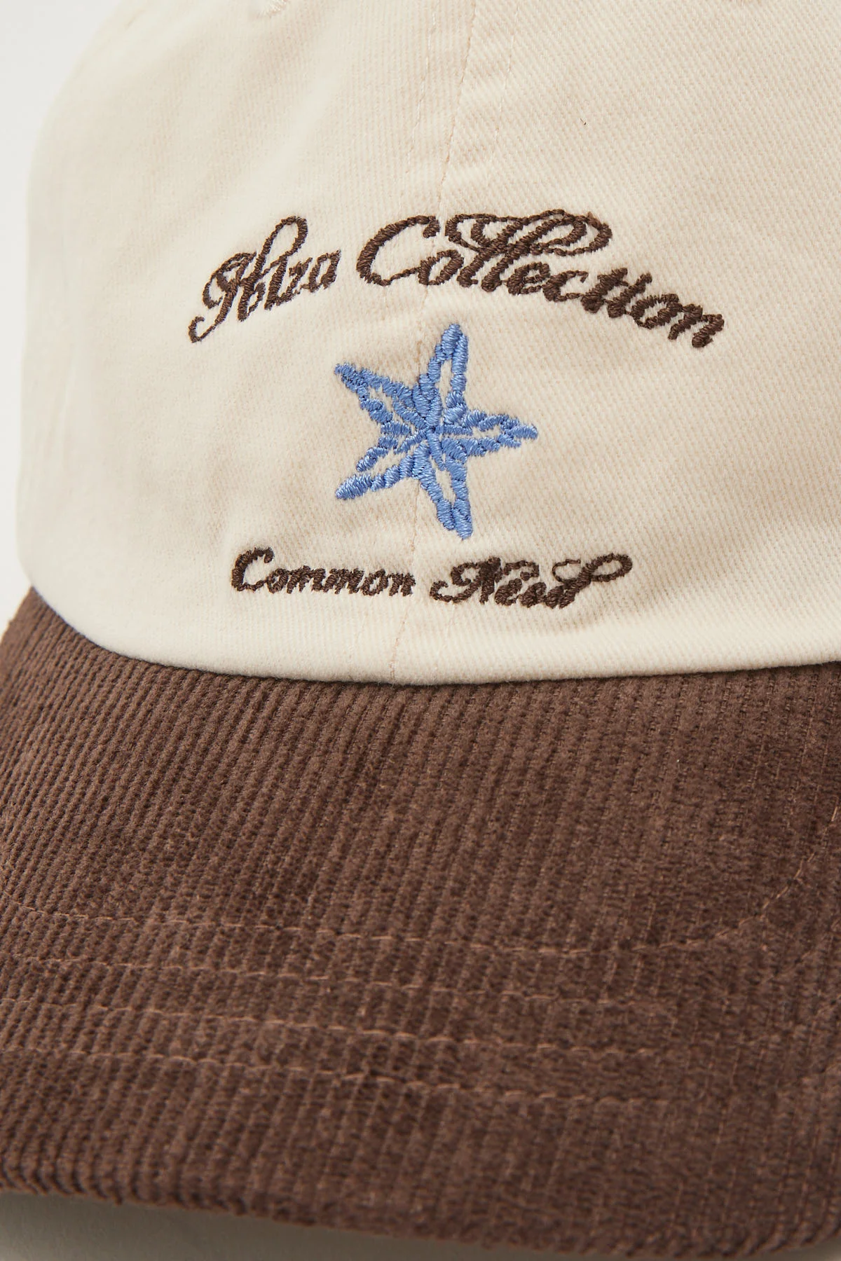 Common Need Ibiza Two Tone Dad Cap Cream - Image 3
