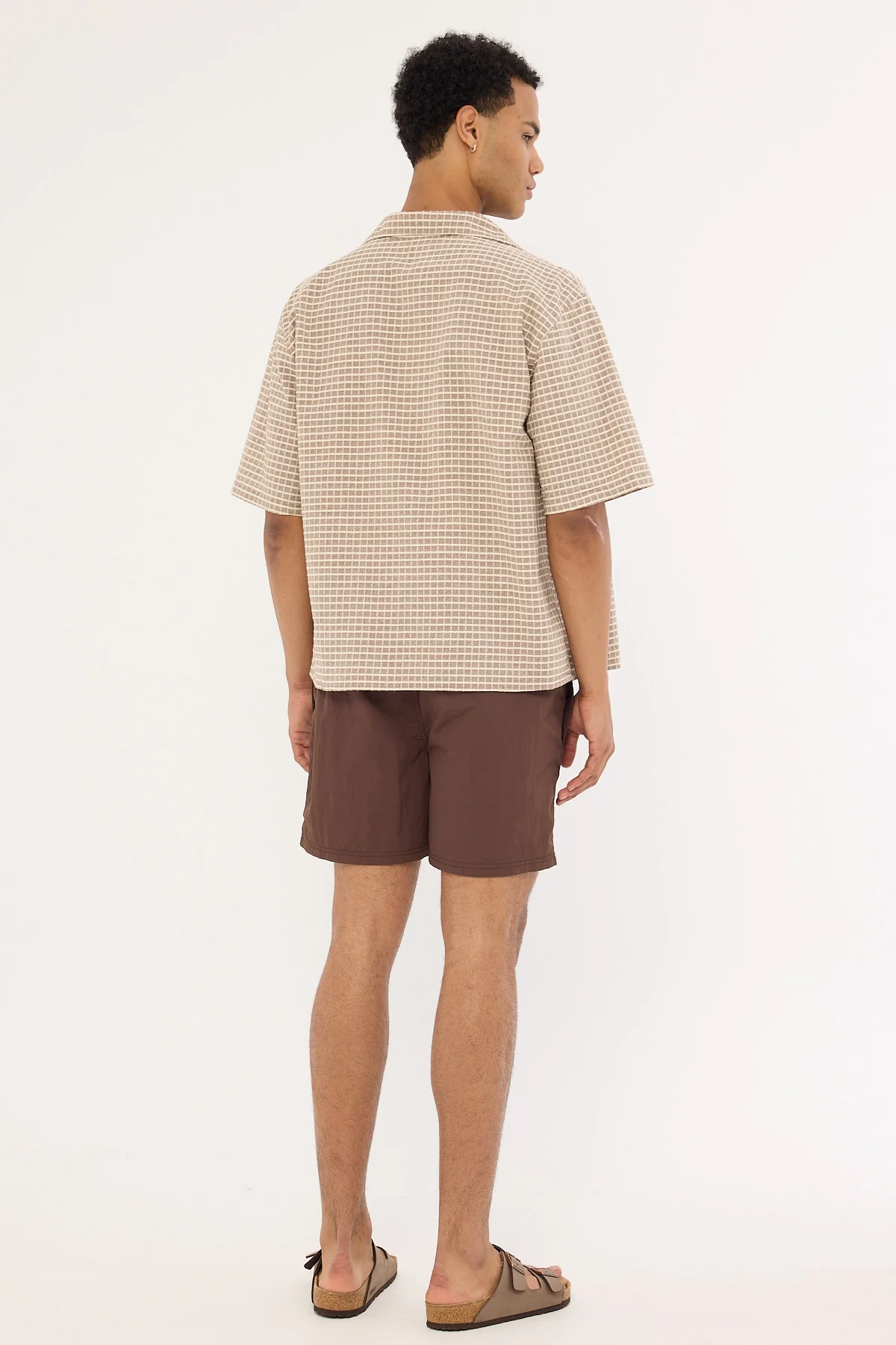 Common Need Marine Swim Short Choc Brown - Image 6