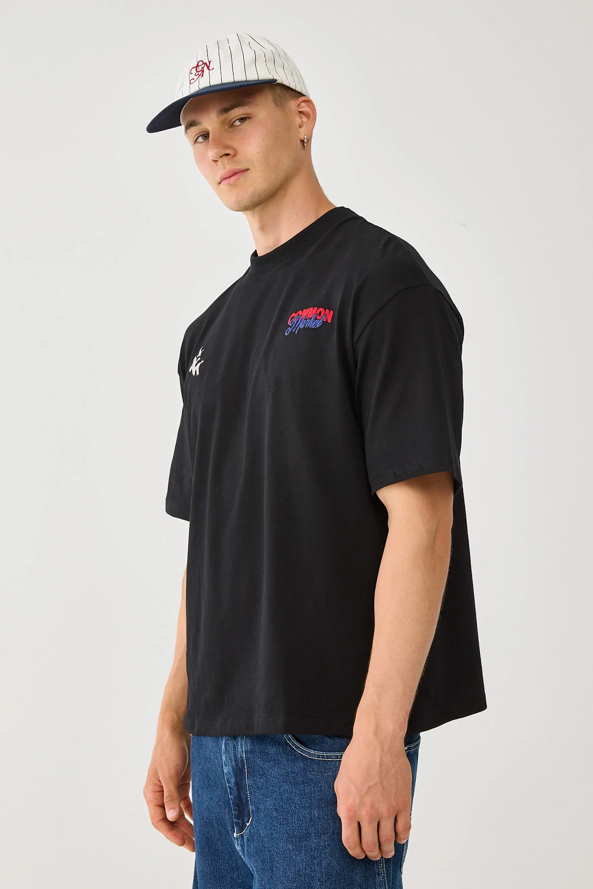 Common Need Market Heavyweight Easy Tee Black - Image 3
