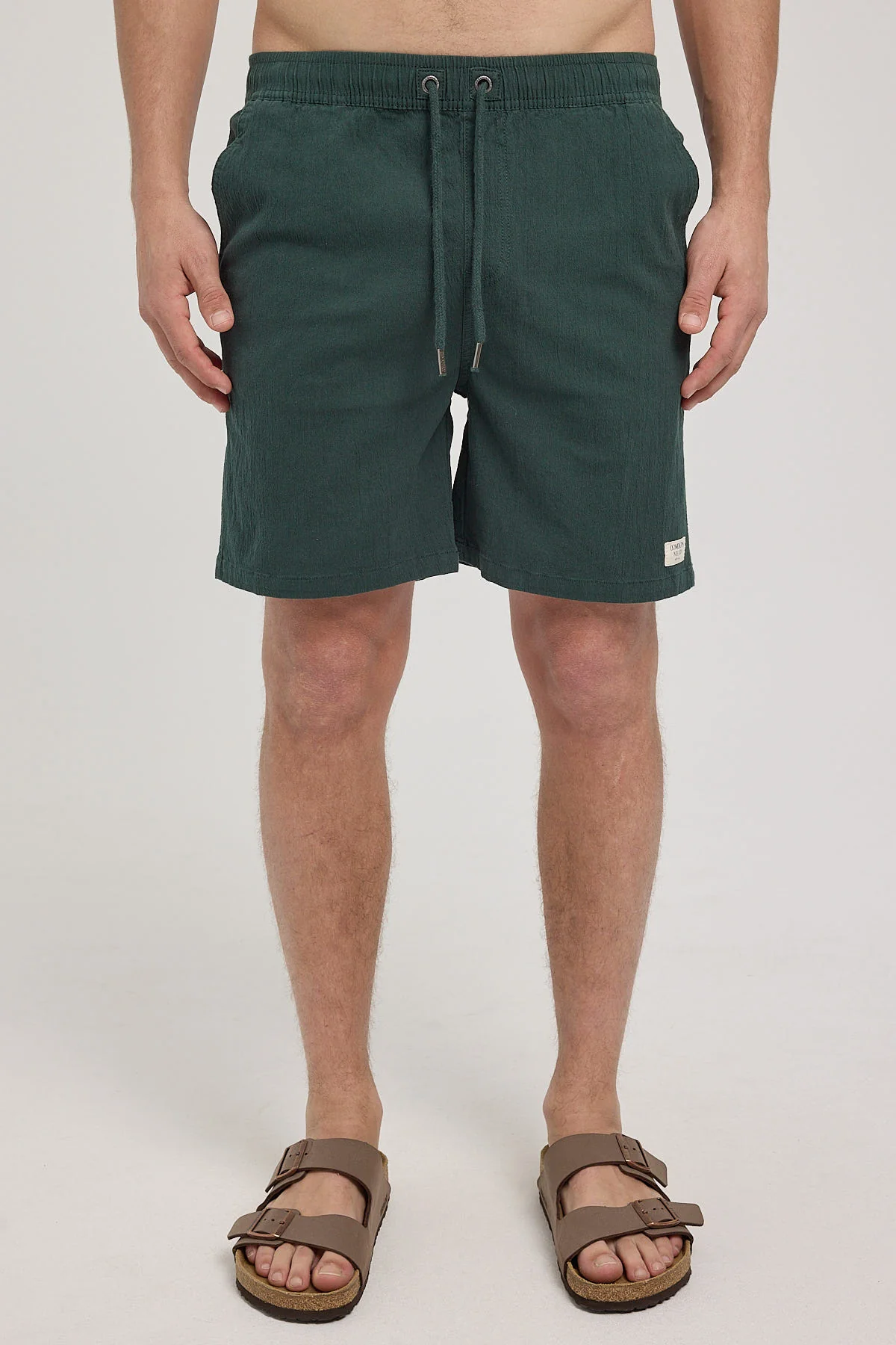 Common Need Organic Cotton Essential Short Green - Image 5