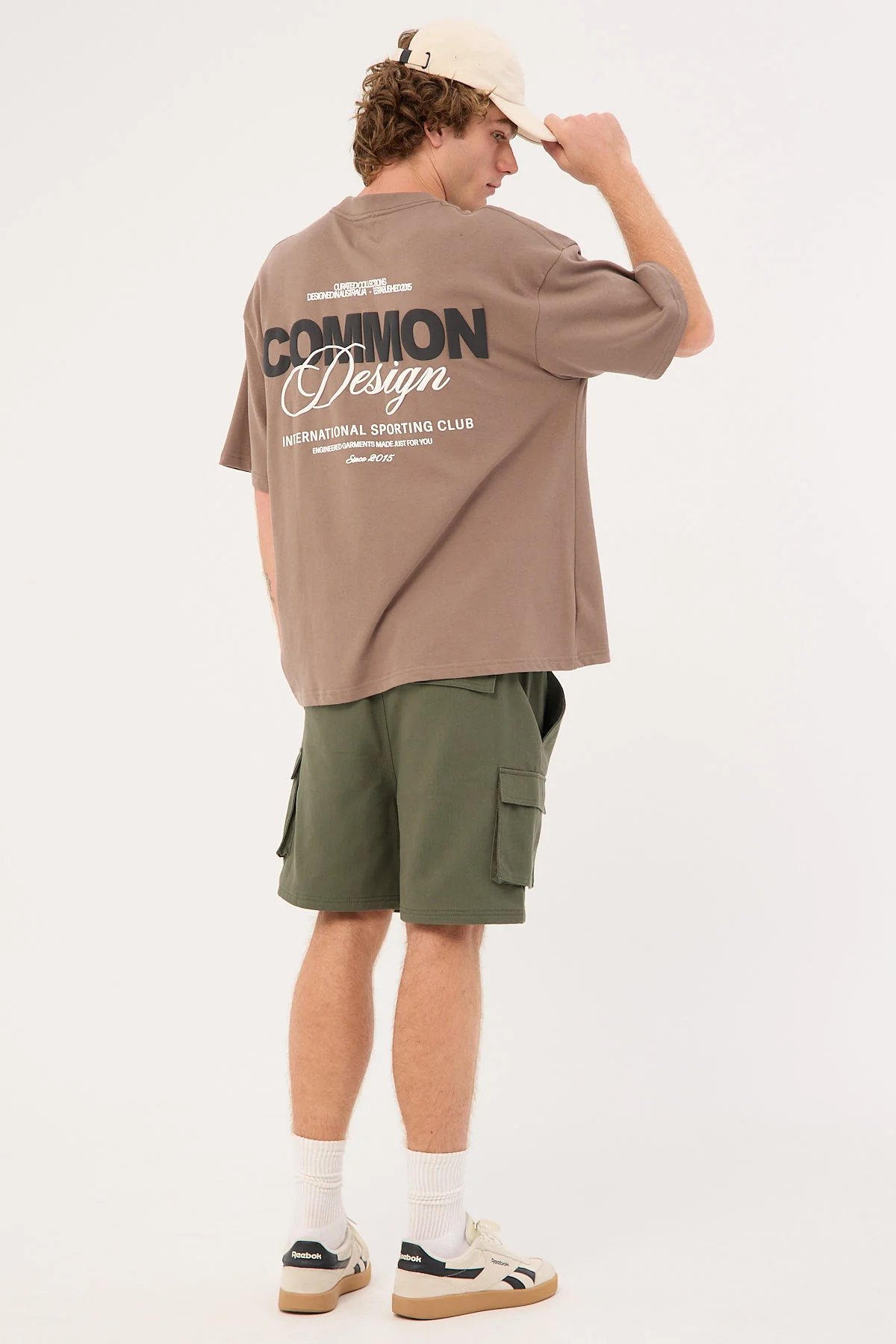 Common Need Relaxed Cargo Short Khaki Green - Image 6