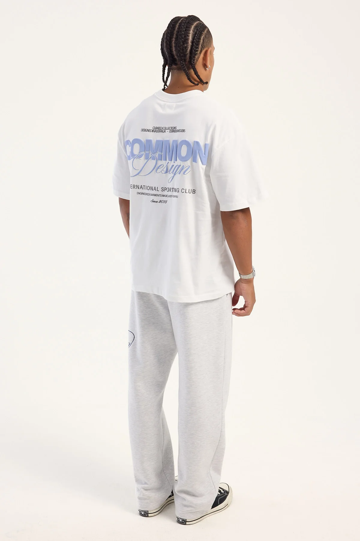 Common Need Repose Baggy Sweatpant Snow Marle - Image 6