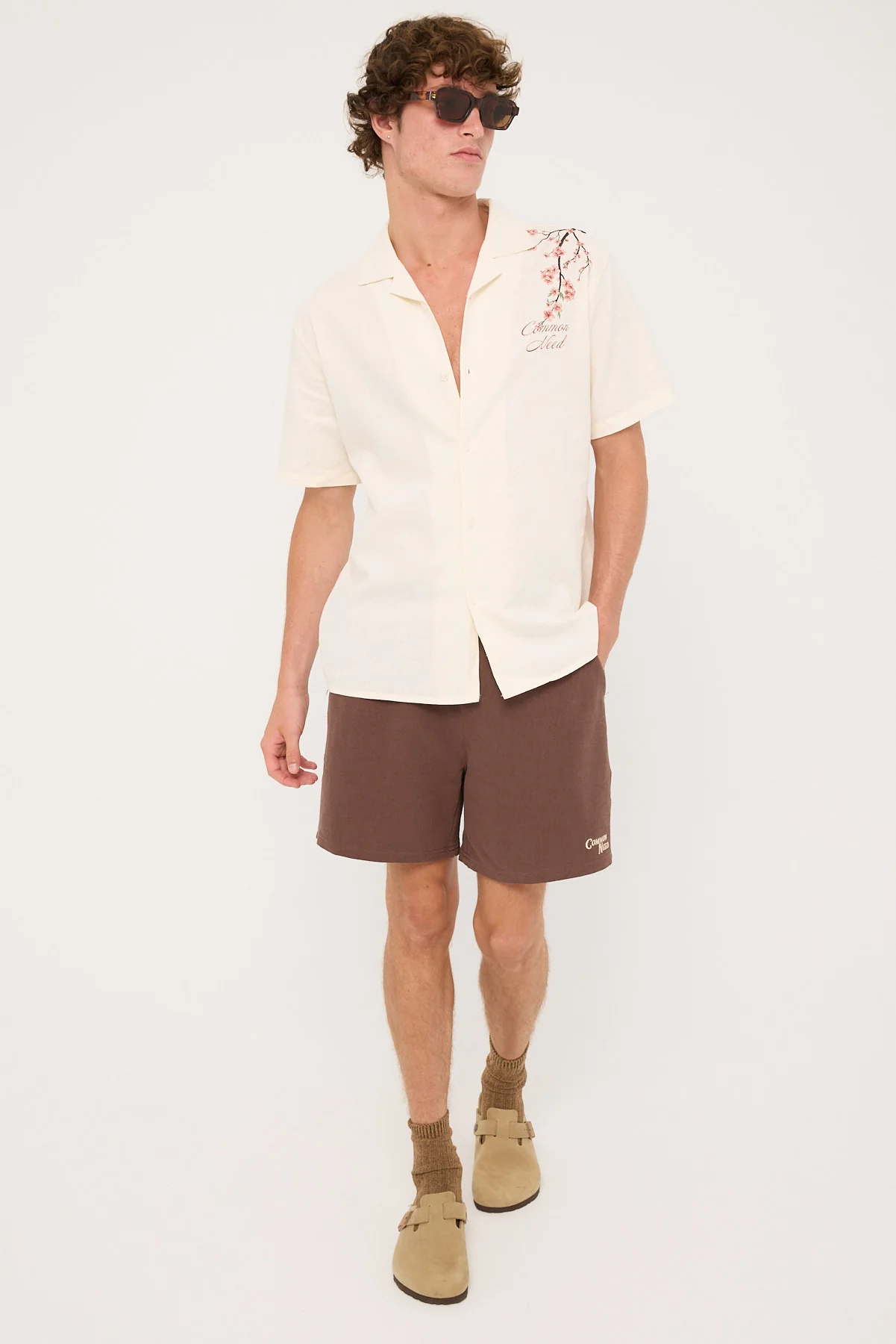 Common Need Sakura Resort Shirt White - Image 3