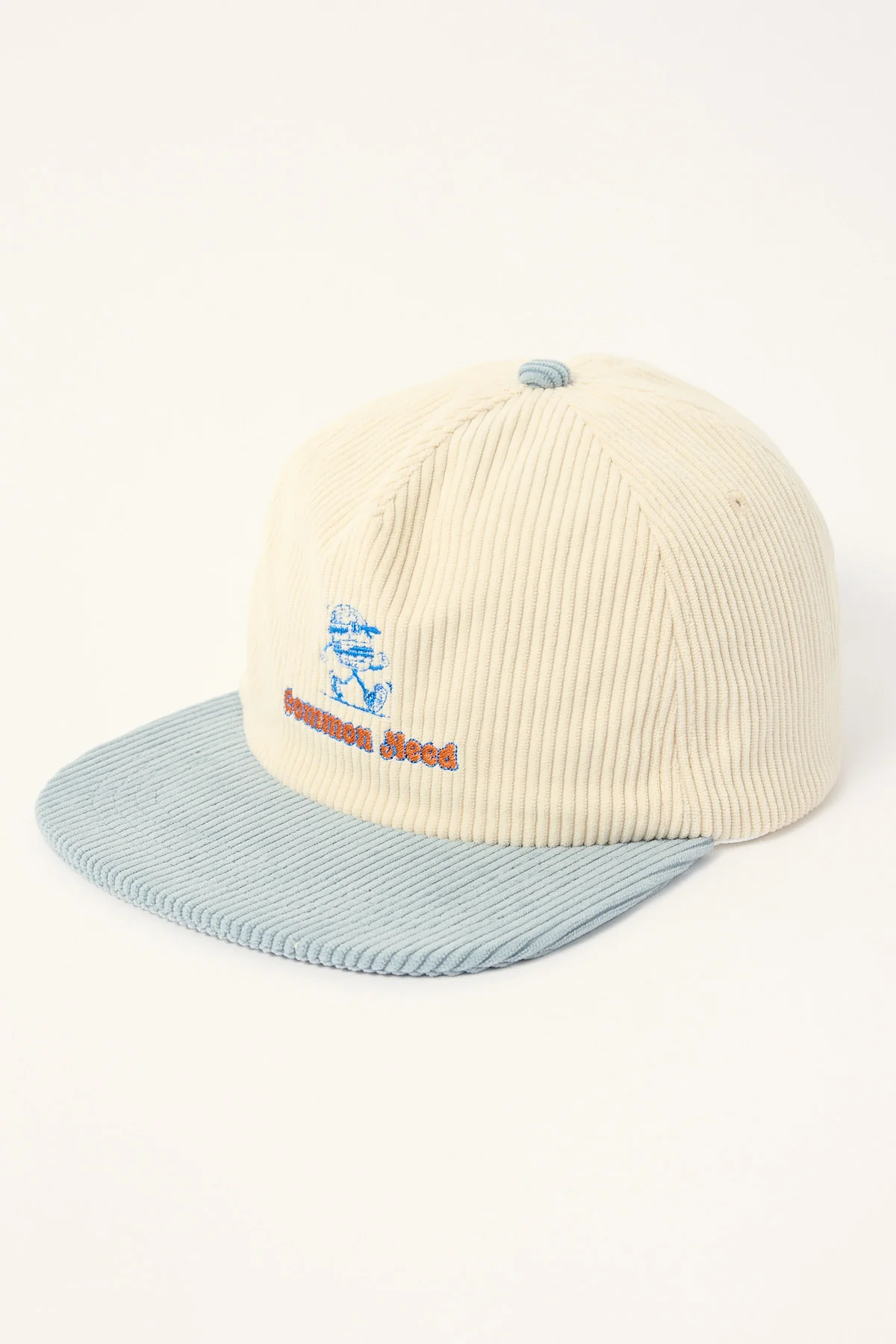 Common Need Shack Cord Skate Cap White/Blue - Image 3