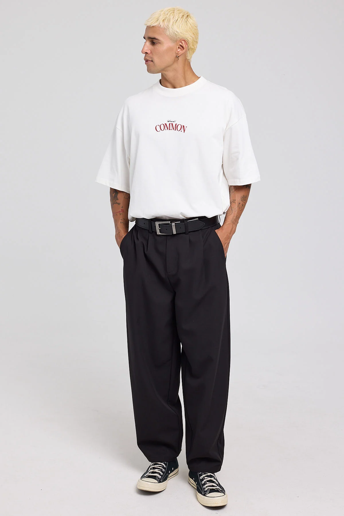 Common Need Sorrento Heavyweight Easy Tee White - Image 3