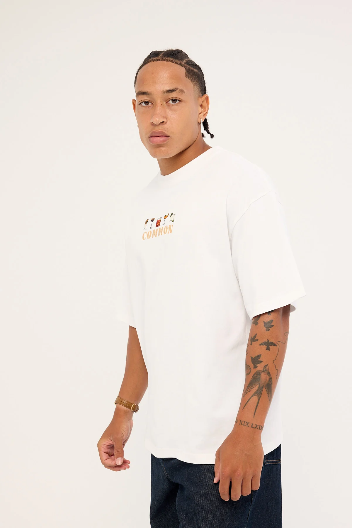 Common Need Summer Spirits Heavyweight Easy Tee White - Image 6