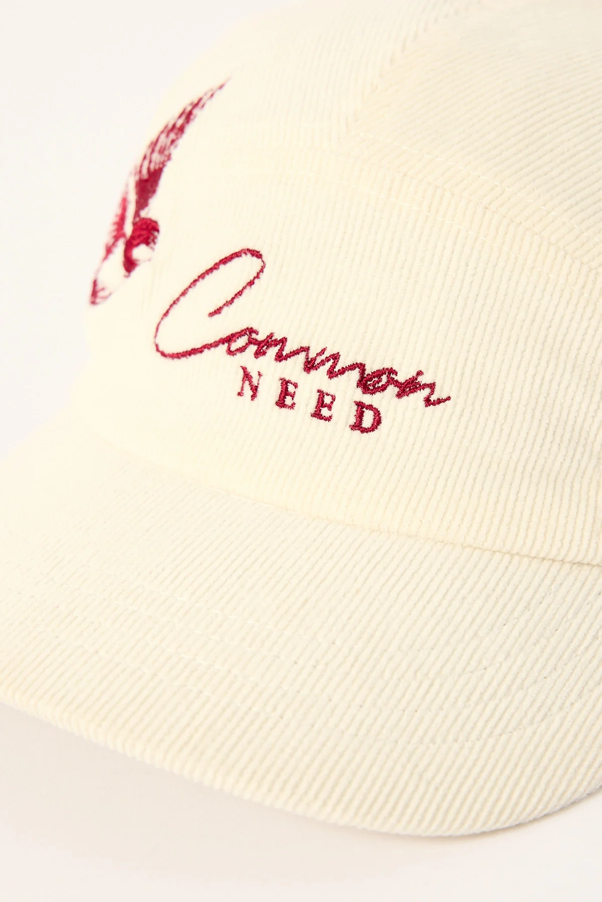 Common Need Swallows 5 Panel Cap Off White - Image 2