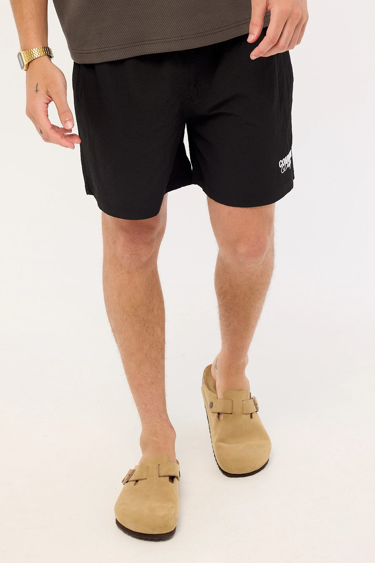 Common Need Tropic Swim Short Black - Image 2