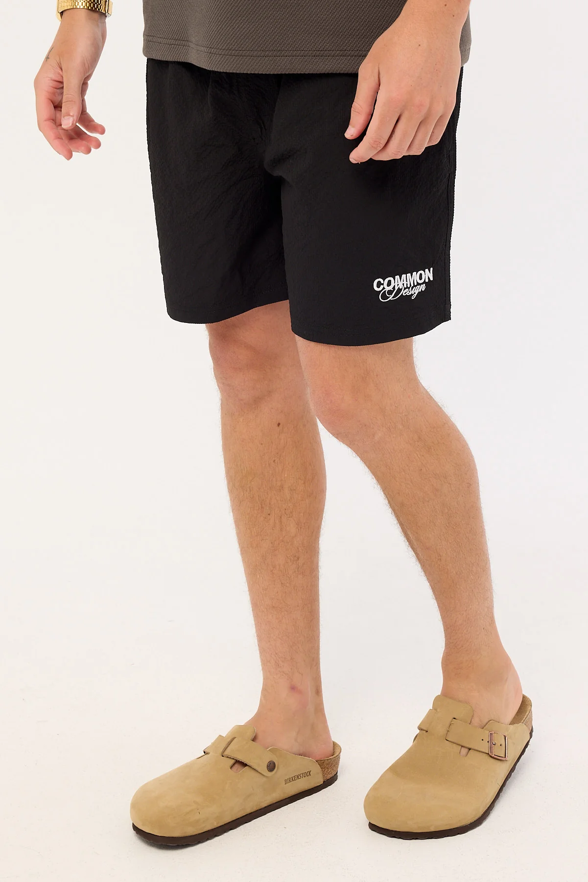 Common Need Tropic Swim Short Black - Image 3
