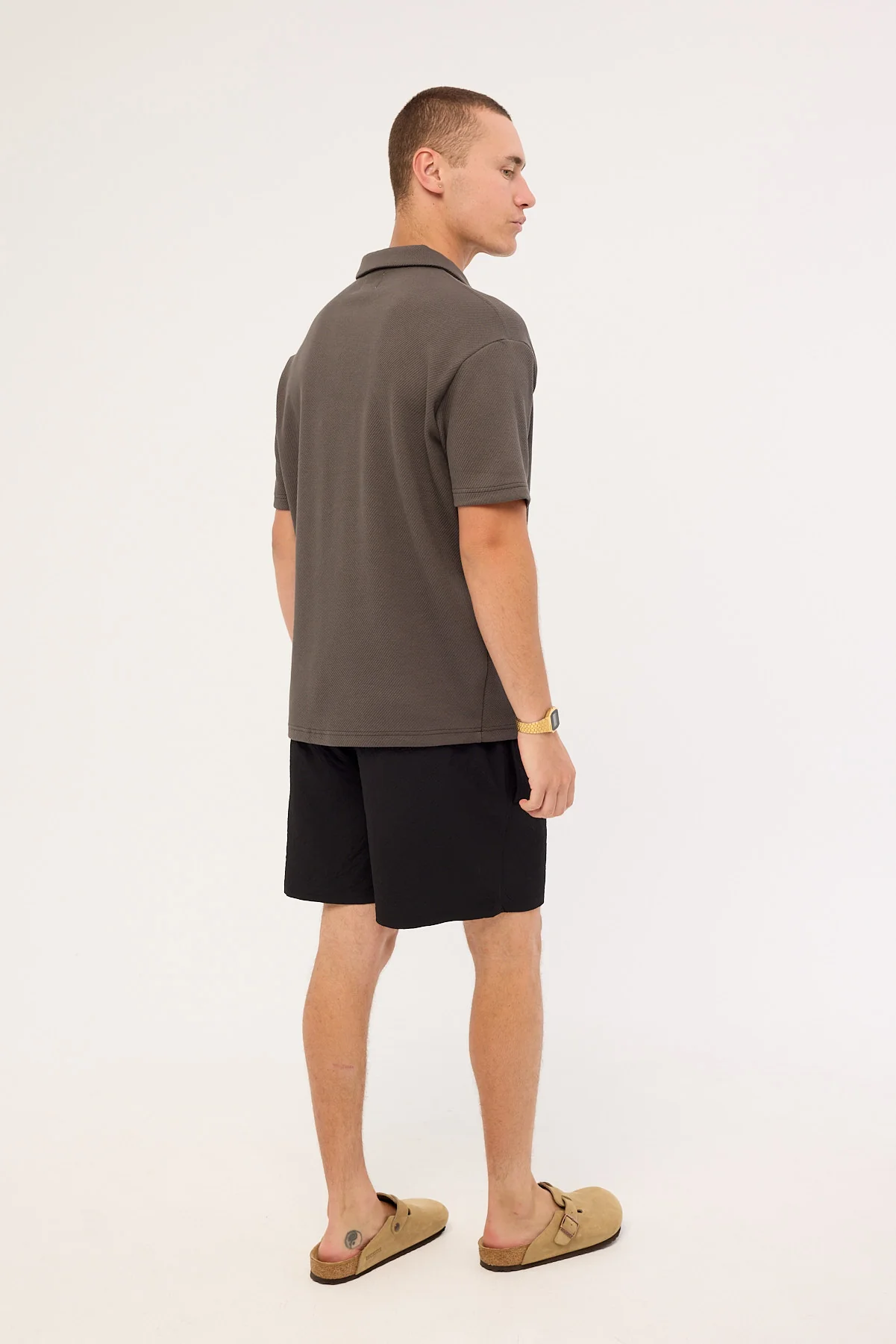 Common Need Tropic Swim Short Black - Image 5