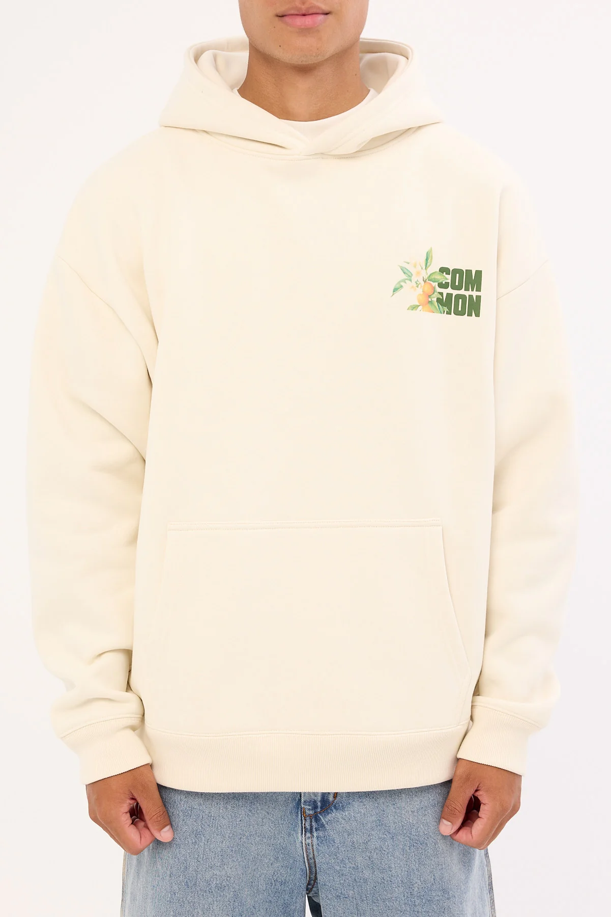 Common Need Zest Boxy Hoodie Off White - Image 5