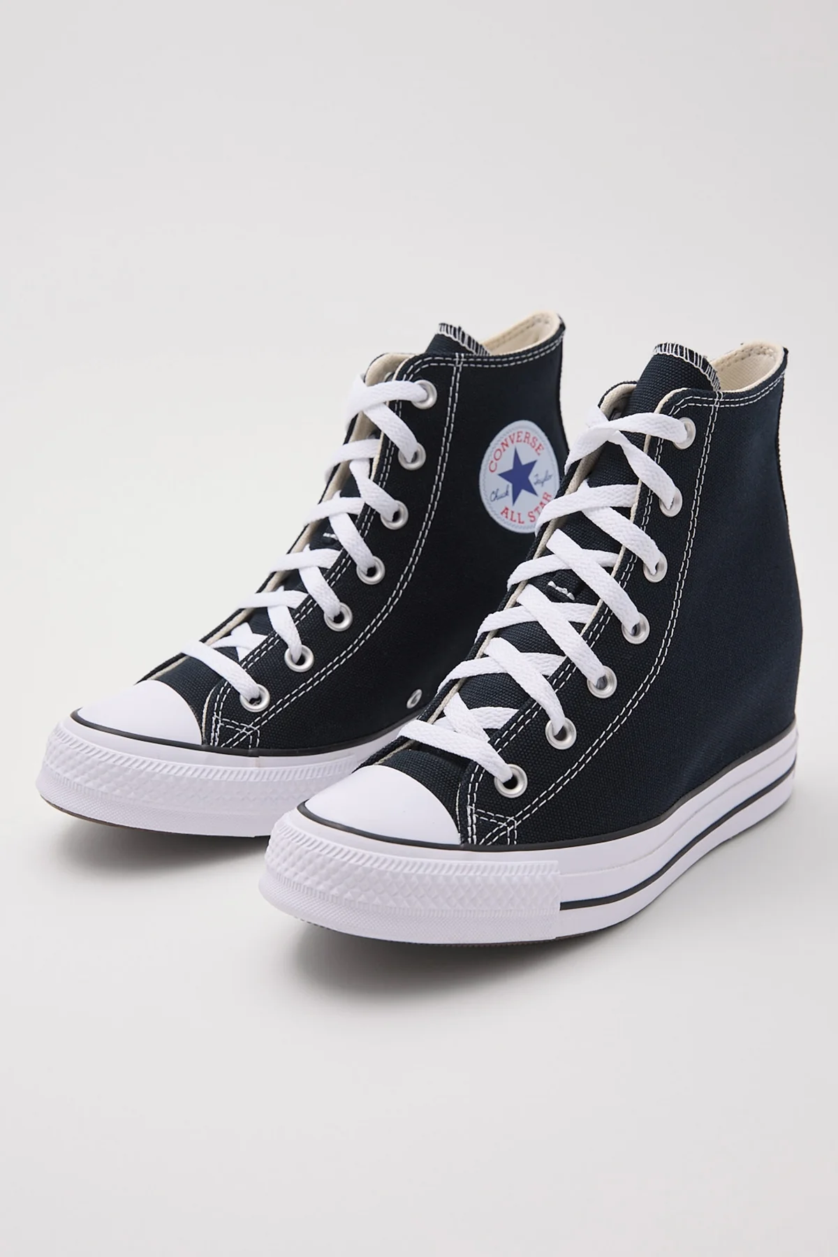 Converse All Star Classic Wedge Platform Sneaker Black - Image 3