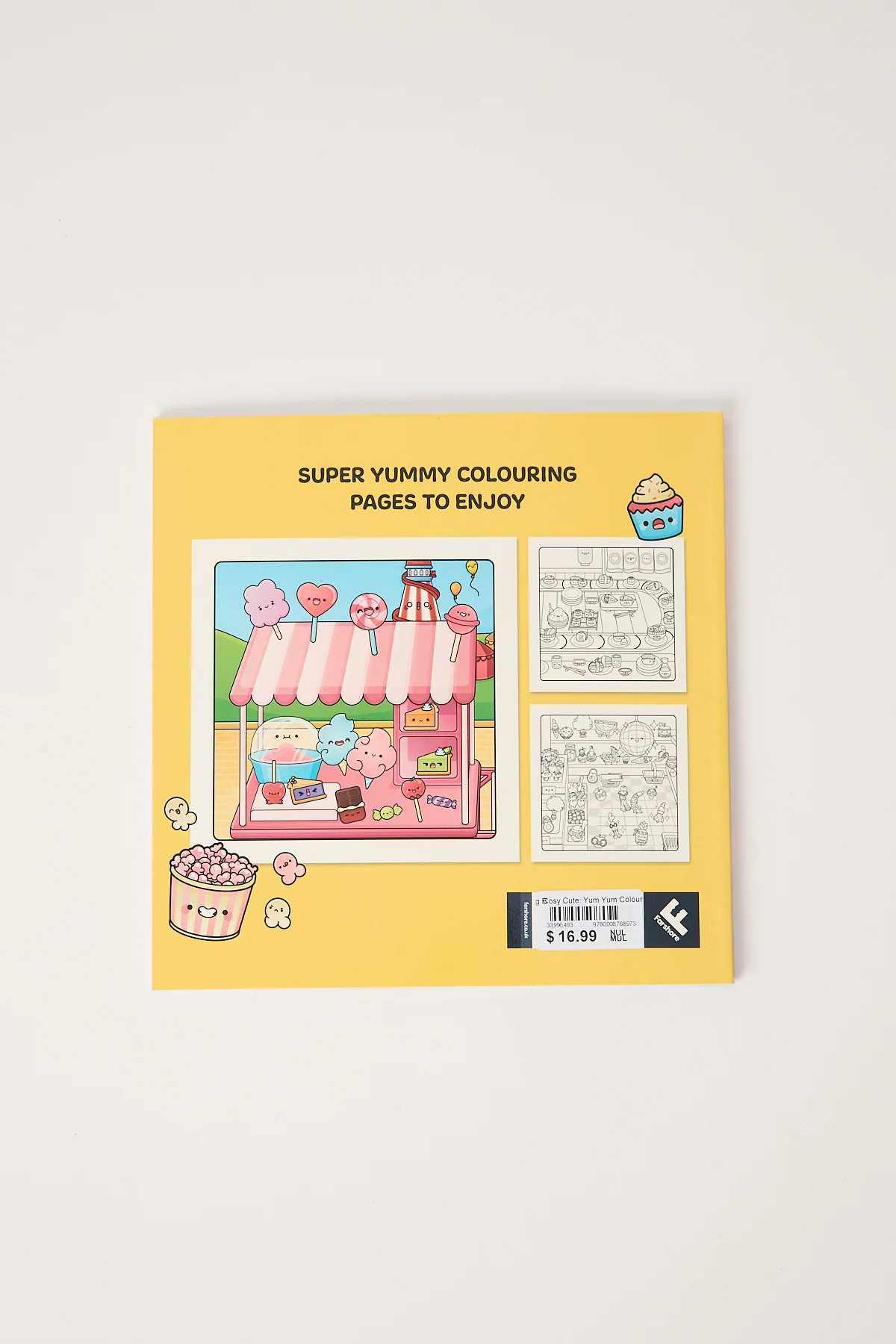 Cosy Cute: Yum Yum Colouring Book Multi - Image 2