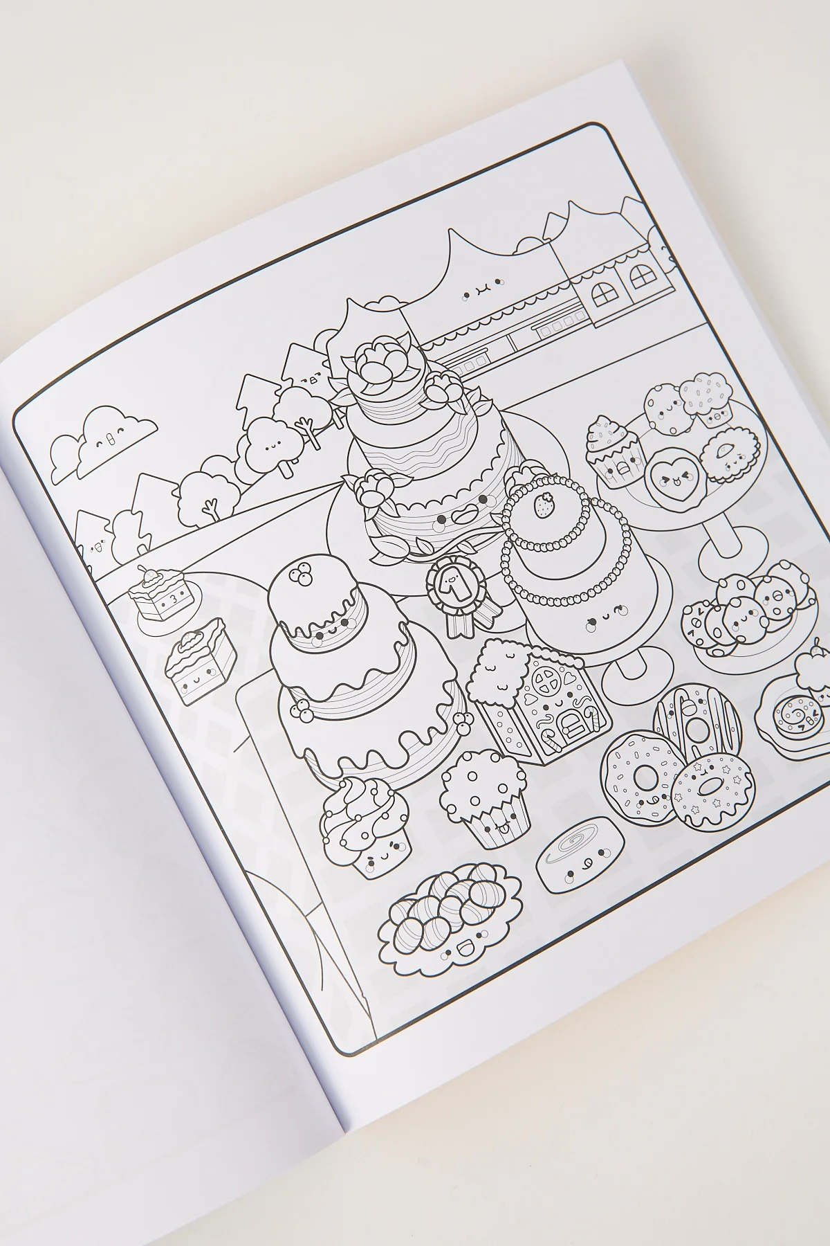 Cosy Cute: Yum Yum Colouring Book Multi - Image 3